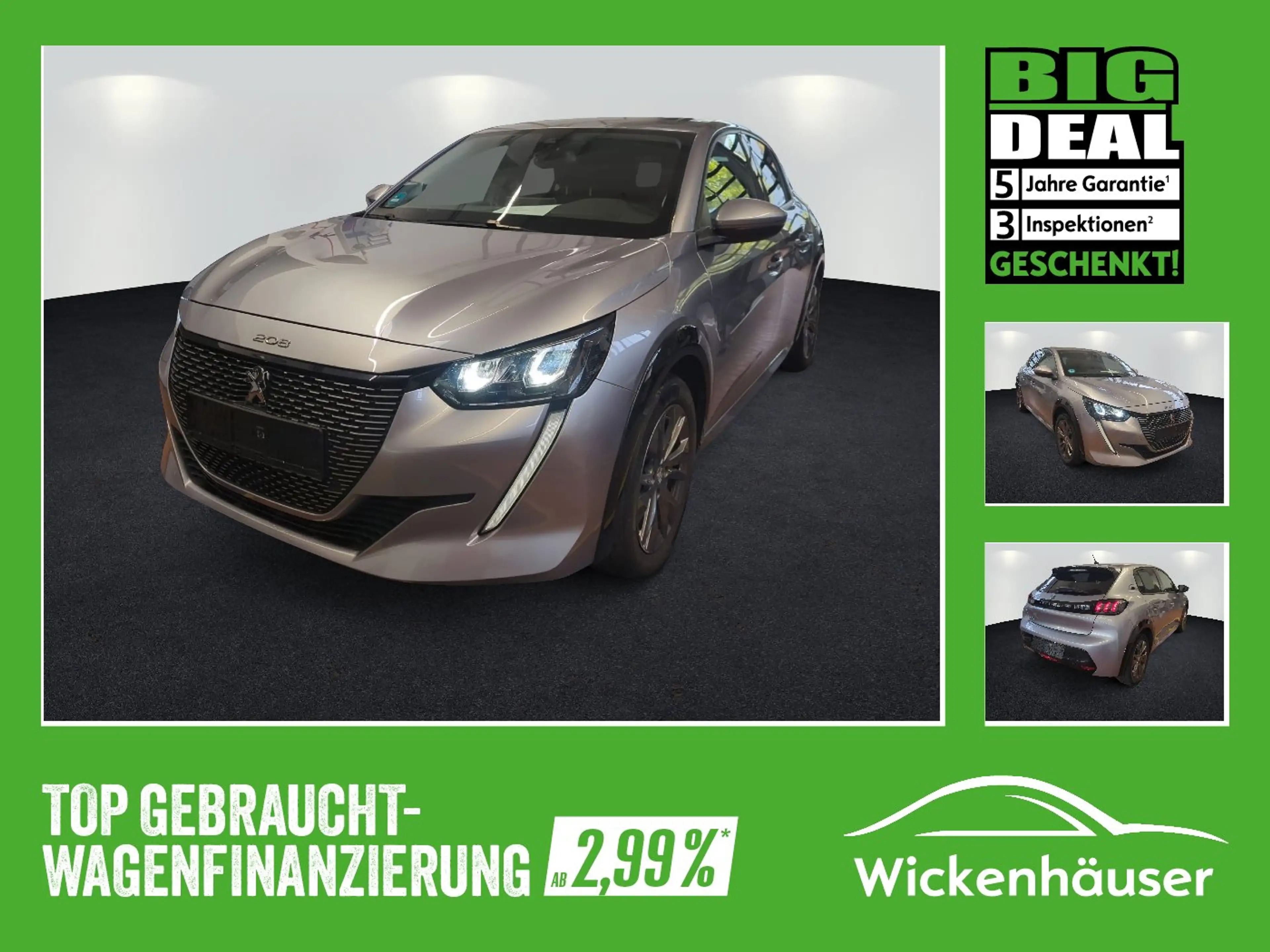 Peugeot e-208 Elektro 136 Allure Navi+SHZ+Kamera+