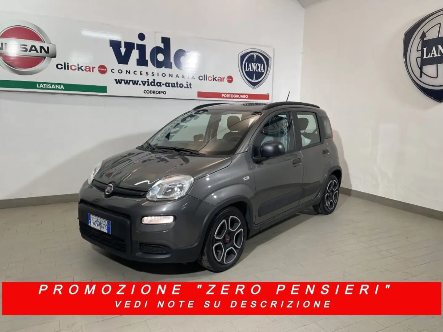 Fiat Panda 1.0 FireFly OK NEOPATENTATI Hybrid Grigio - 1