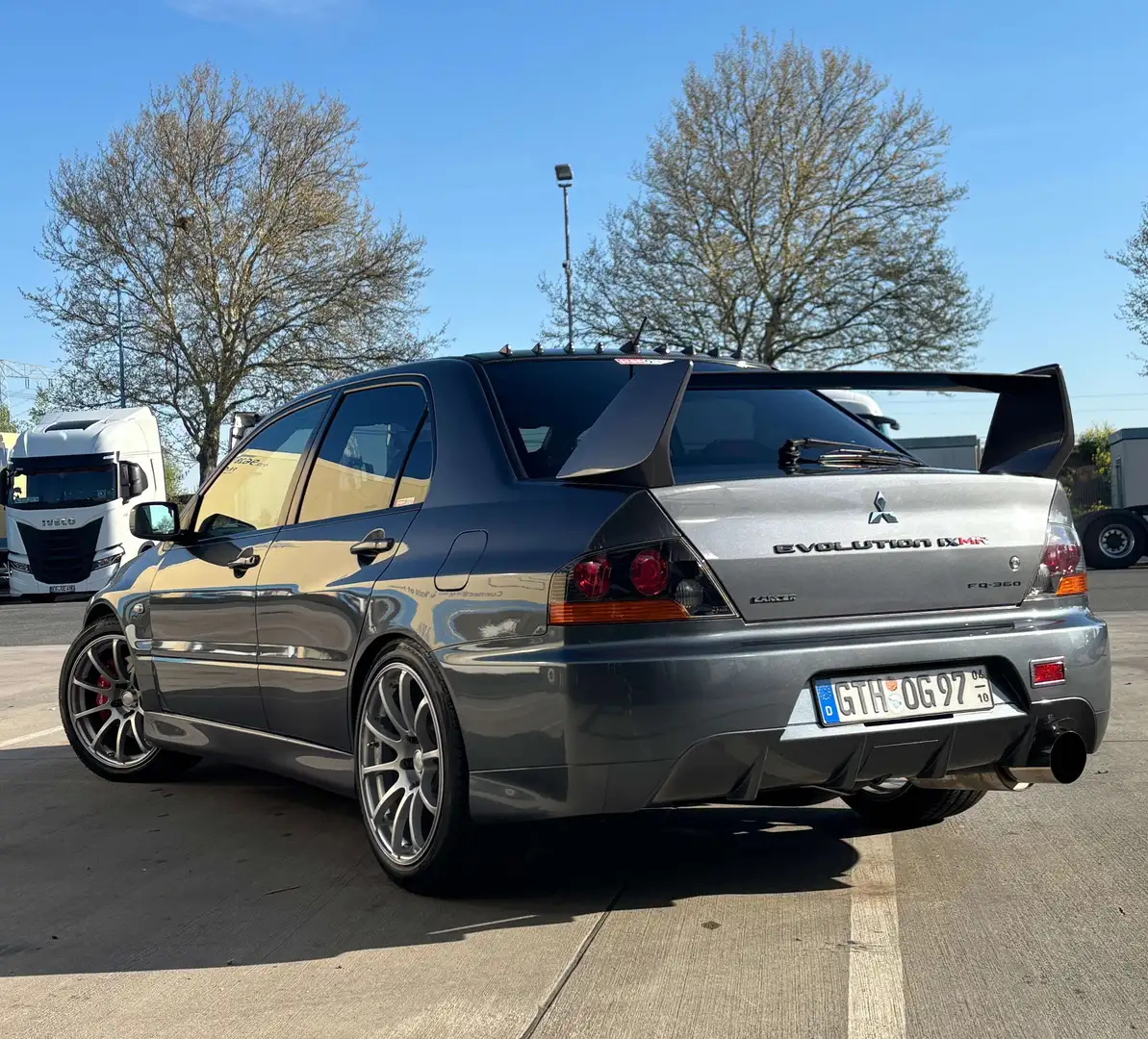 Mitsubishi Lancer Evolution IX MR FQ360 by HKS Szary - 2