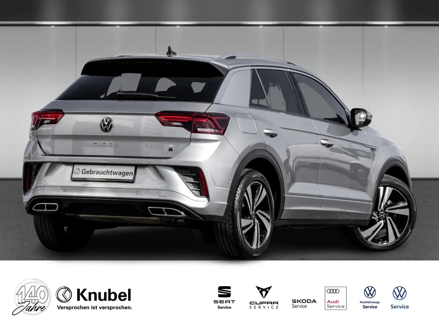 Volkswagen T-Roc R-Line 1.5 TSI DSG/NAVI/ACC/RearVIew Argent - 2