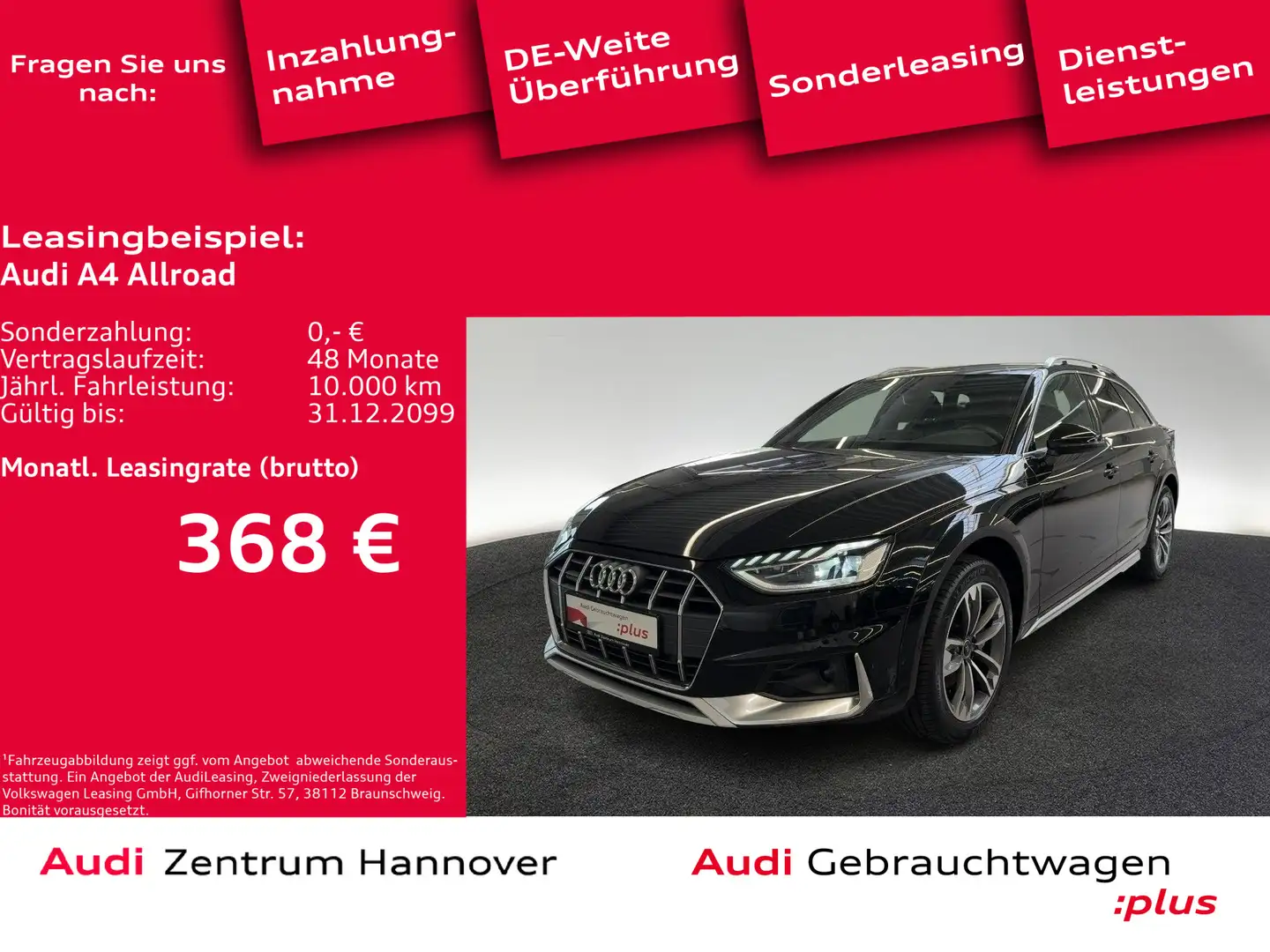 Audi A4 allroad A4 allroad quattro 40 TDI Matrix LED Navi virtua Černá - 1