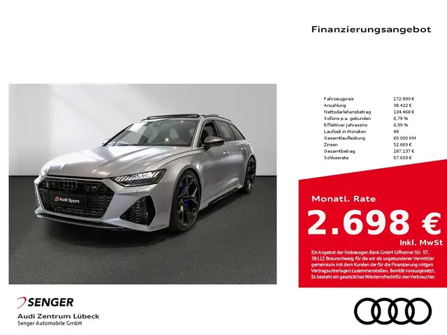 Audi RS6 Avant performance Optikpaket 305 km/h Matrix