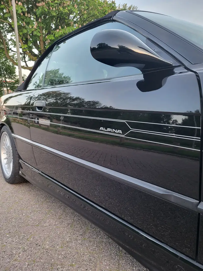 Alpina B3 BMW-Alpina B3 3.2 E36 cabriolet (Nr. 55) Zwart - 2