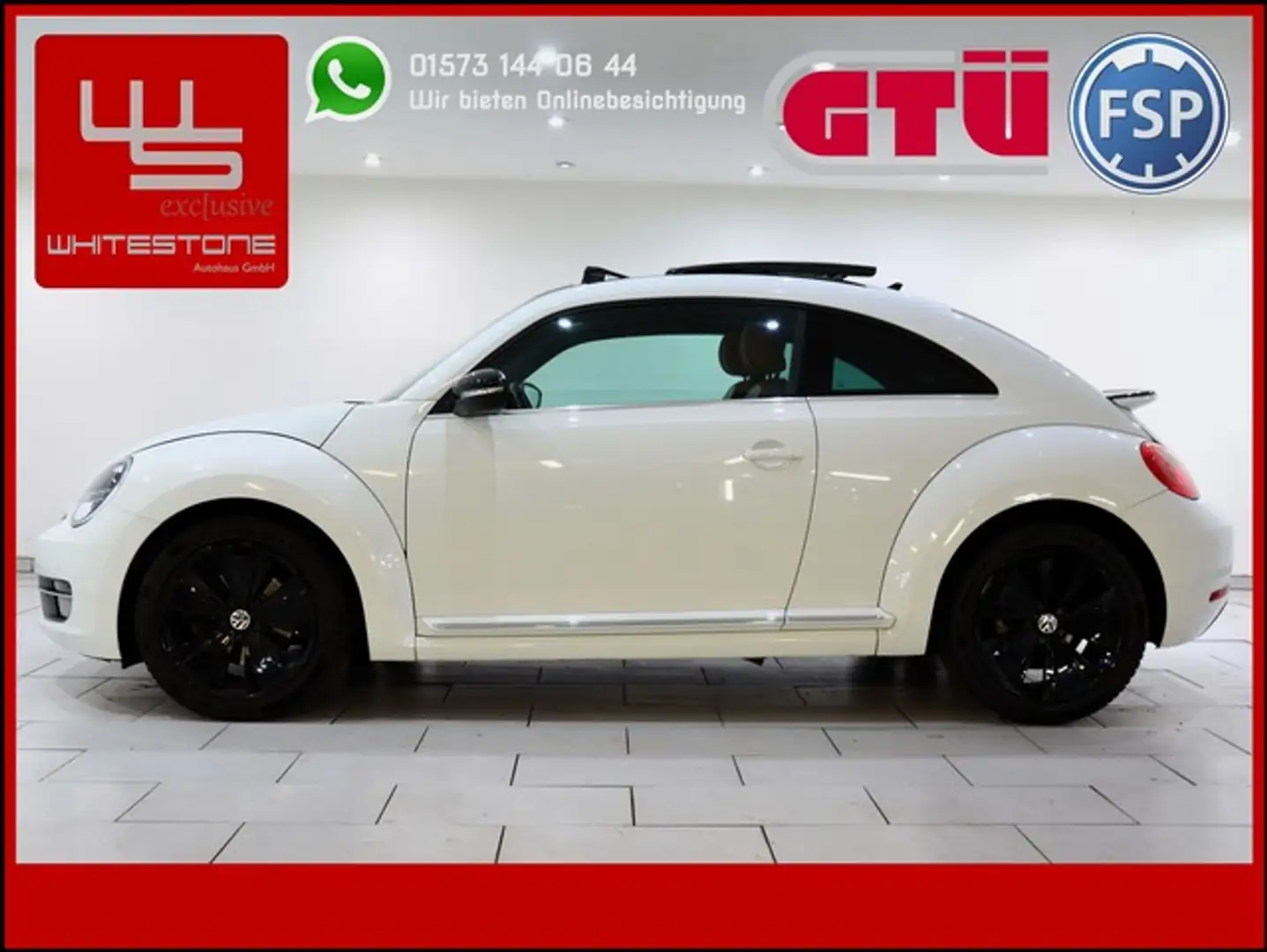 Volkswagen Beetle Cup / Sportpaket / Aut / Panorama / Navi Weiß - 1