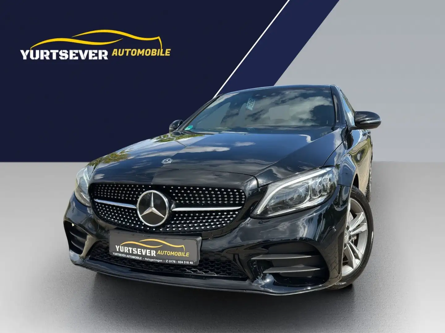 Mercedes-Benz C 300 de*AMG*MBEAM*BURMESTER*MEMORY*KAM* Schwarz - 1