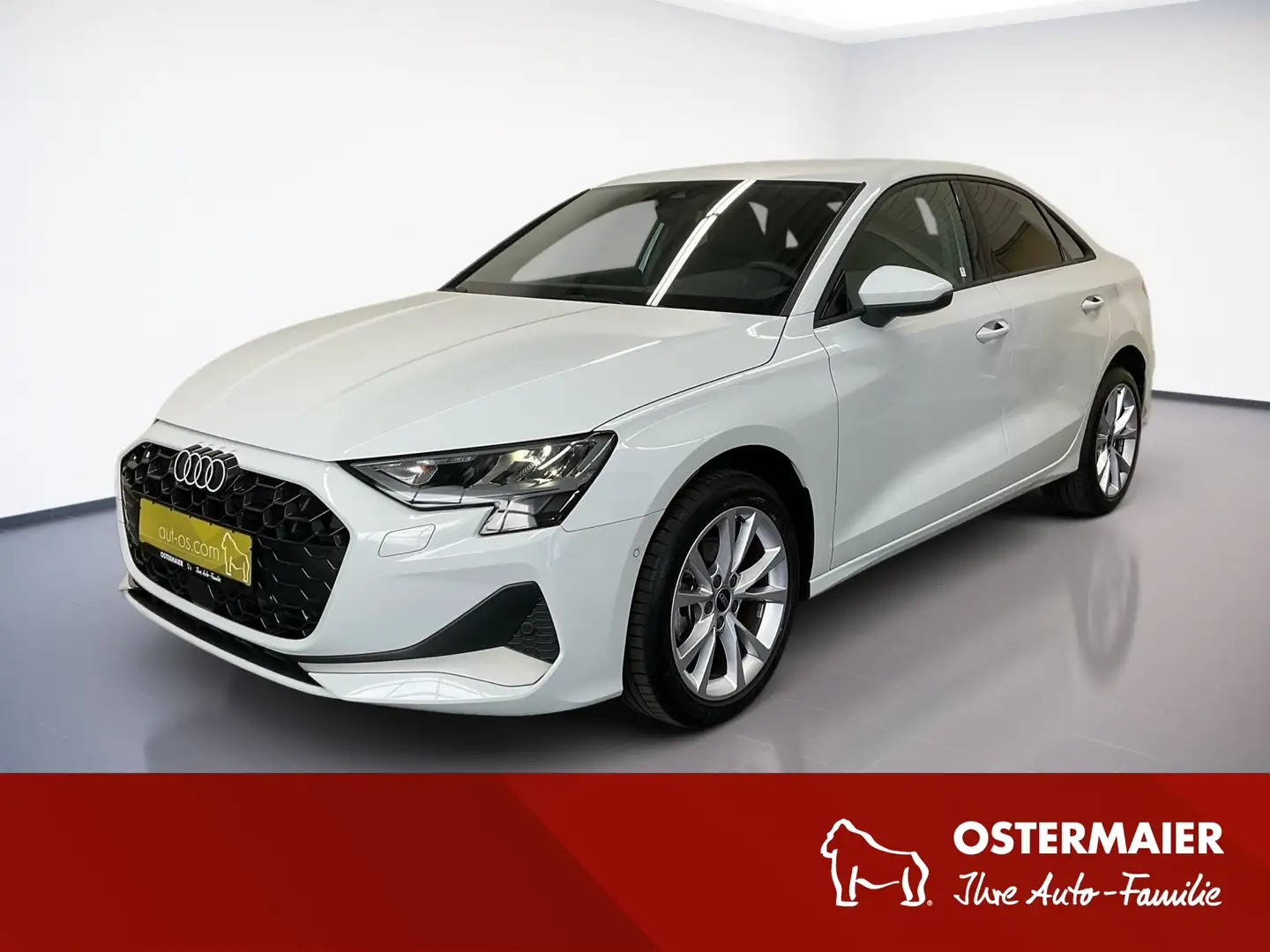 Audi A3 Limousine ADVANCED 30TFSI 116PS.STRONIC.LED.CLIMA. Weiß - 1