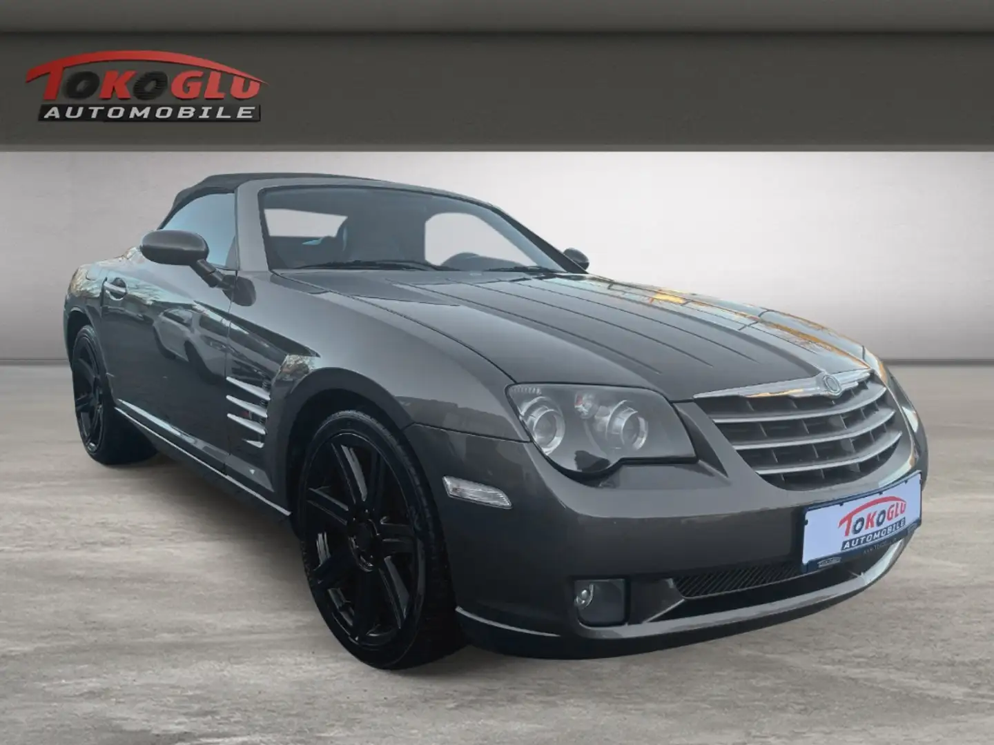 Chrysler Crossfire Cabrio Leder Soundsystem e-Sitze SHZ Alarm Notbrem Gris - 1