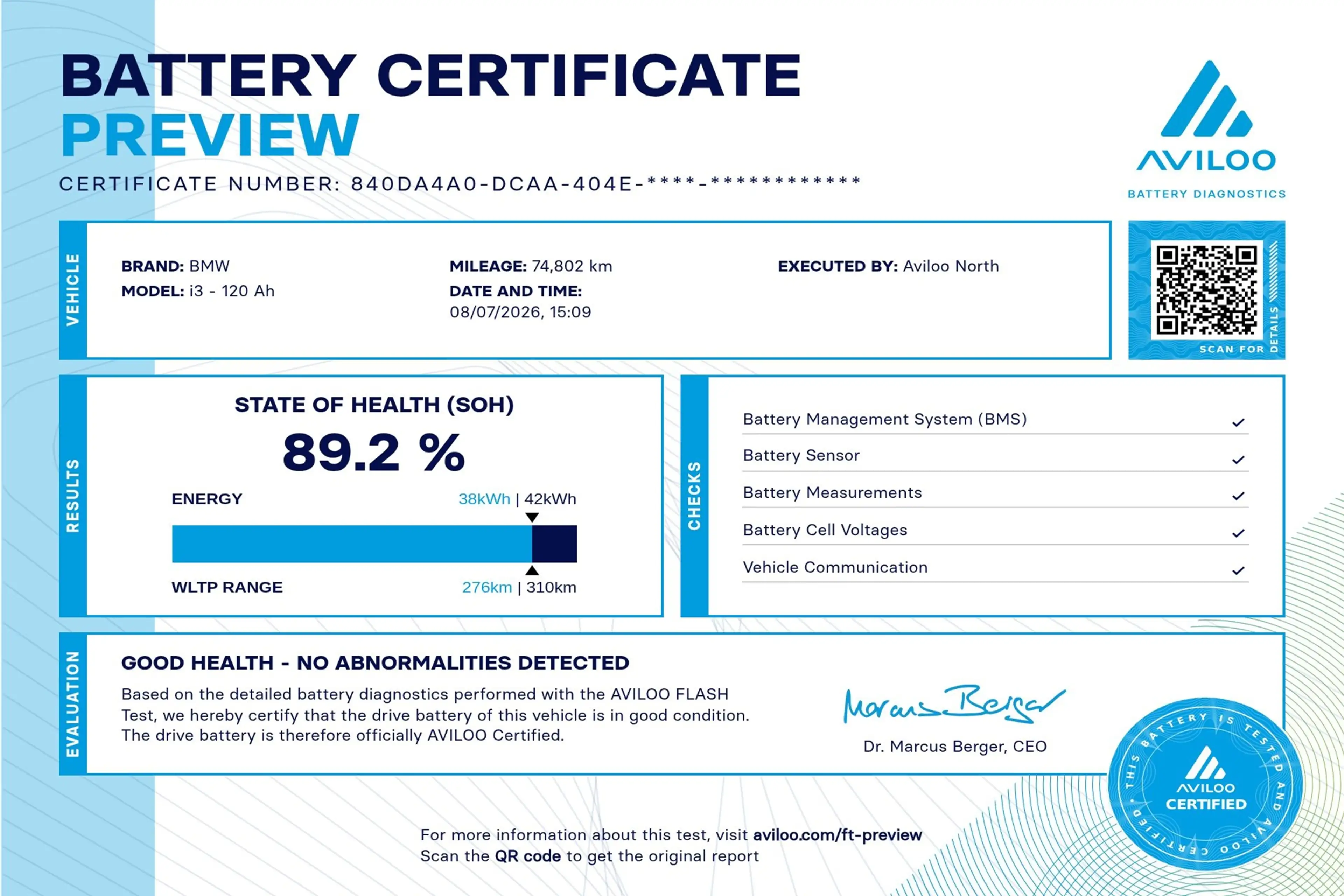 BMW i3 RANGE EXTENDER  120 Ah + GPS + CAMERA + PDC + CRUI — photo 4