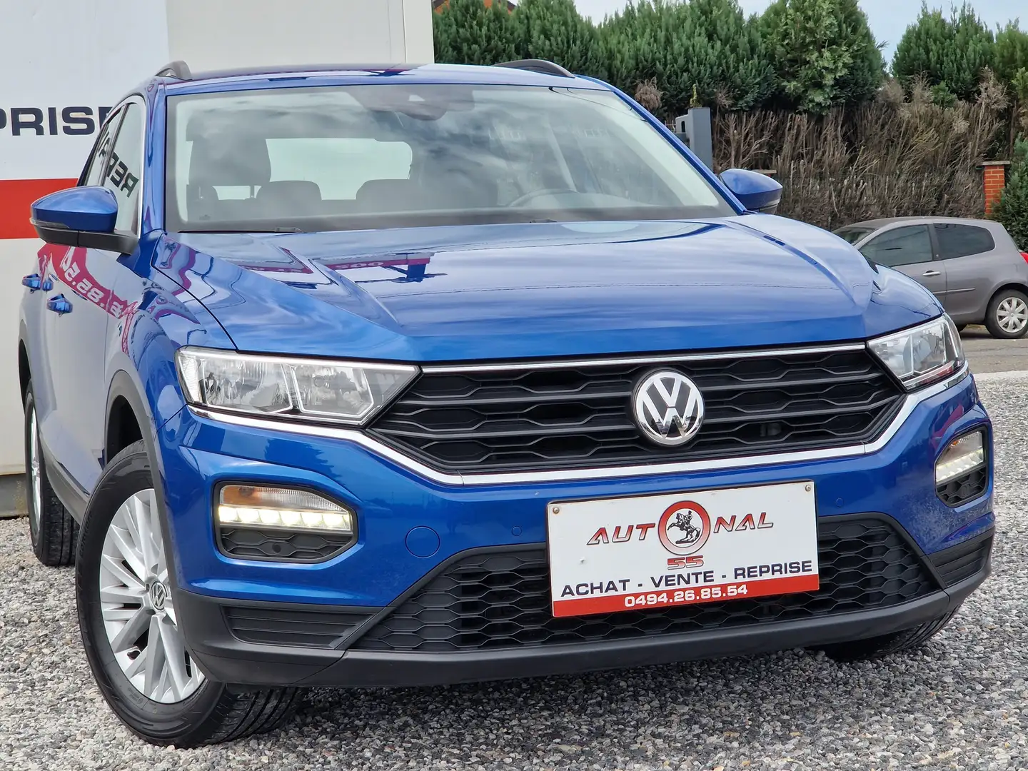 Volkswagen T-Roc 1.0 TSI 116CH*1 PROPRIO*GPS*CARPLAY*LED*PDC*CLIM Bleu - 2