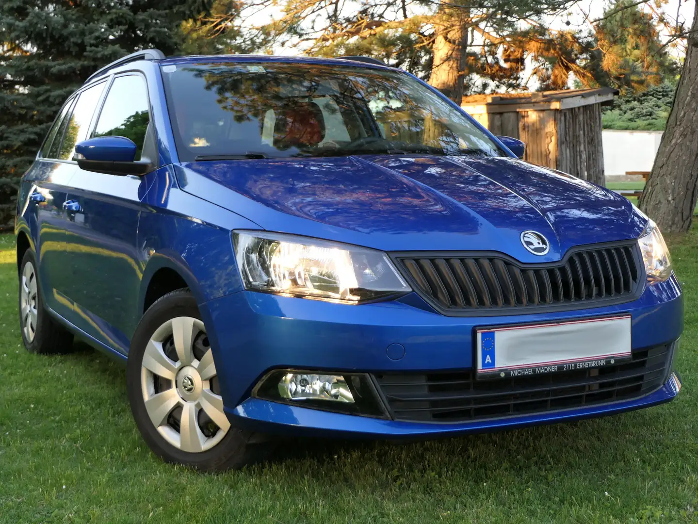 Skoda Fabia Fabia Combi 25|Pickerl Neu|38.500 km|Top Zustand Blau - 1