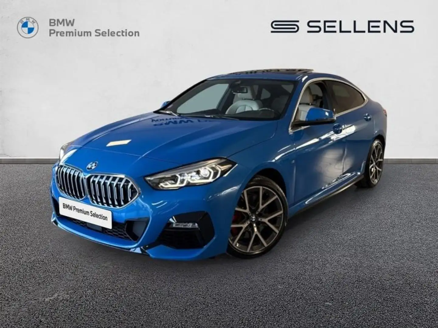 BMW 220 220iA 178ch M Sport 9cv Bleu - 1