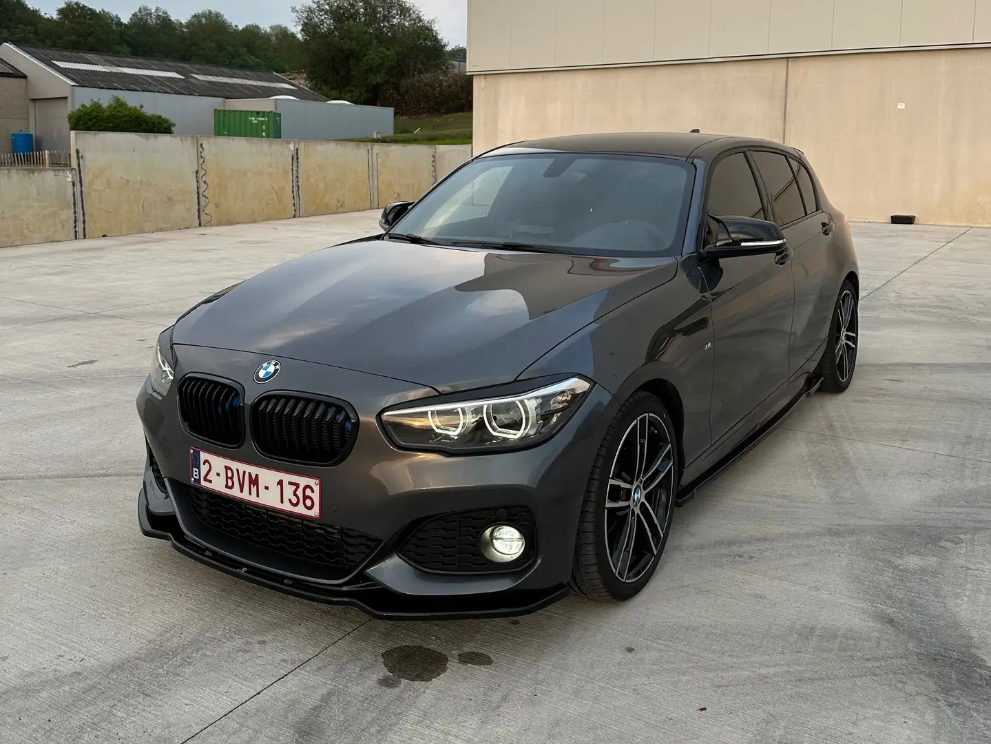 BMW 116 116i OPF (EU6d-TEMP) Gris - 2