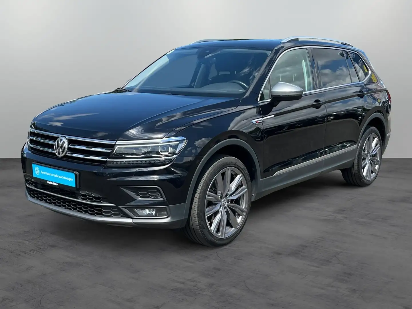 Volkswagen Tiguan Allspace Highline 2.0TDI 4M DSG/ Pano,AHK Schwarz - 2
