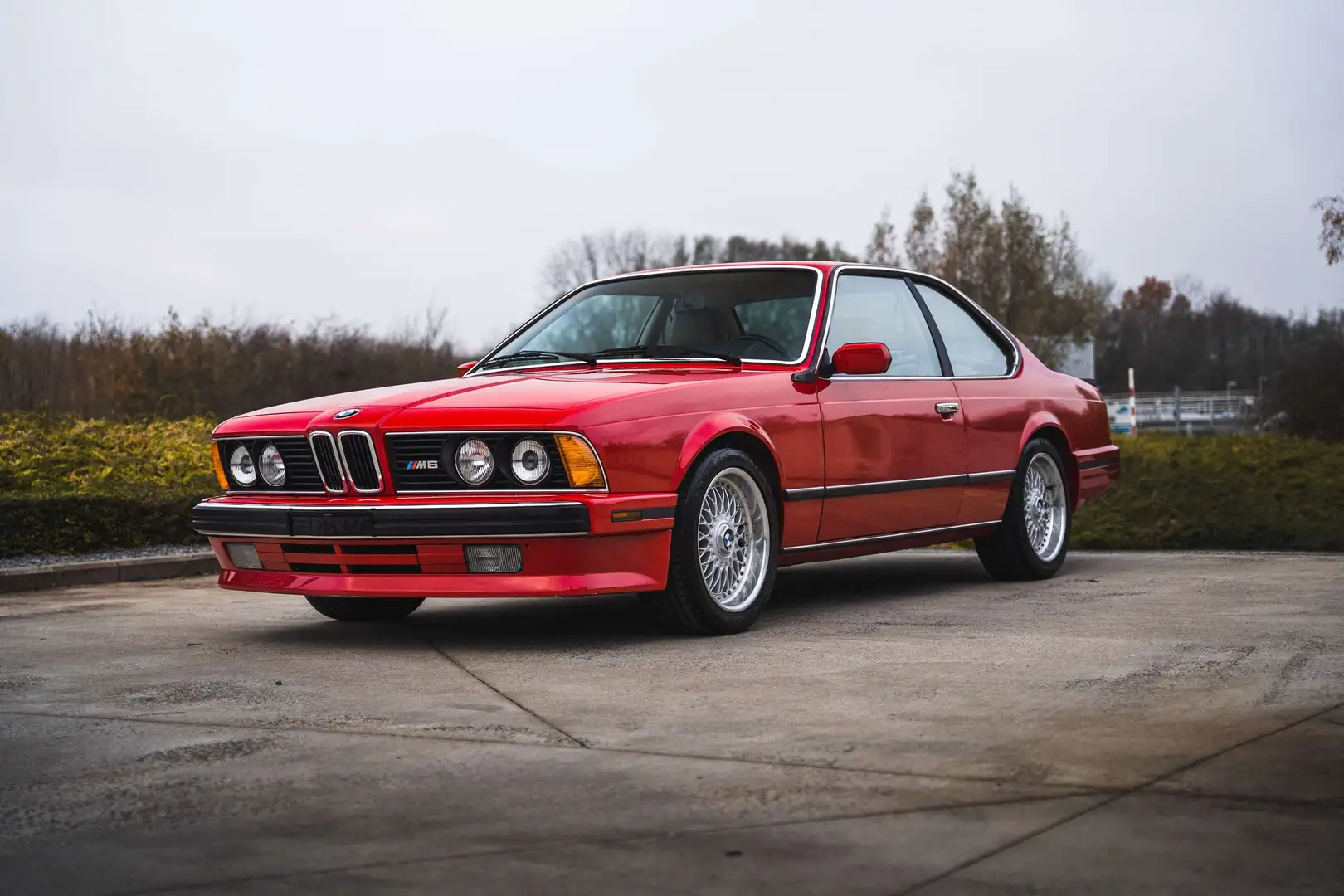 BMW M6 E24 / 1988 / Zinnoberrot / Original Paint Rouge - 2