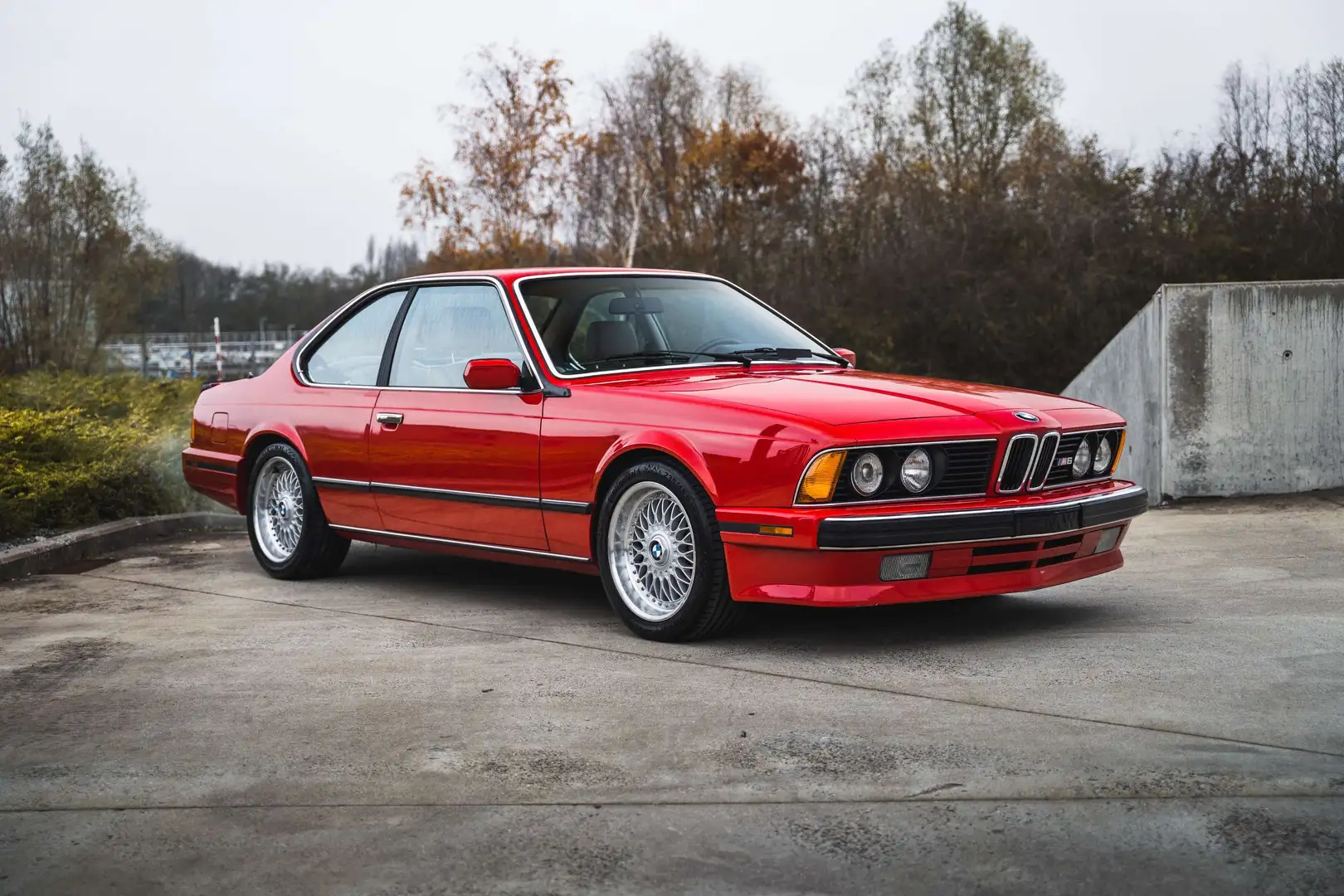 BMW M6 E24 / 1988 / Zinnoberrot / Original Paint Rouge - 1
