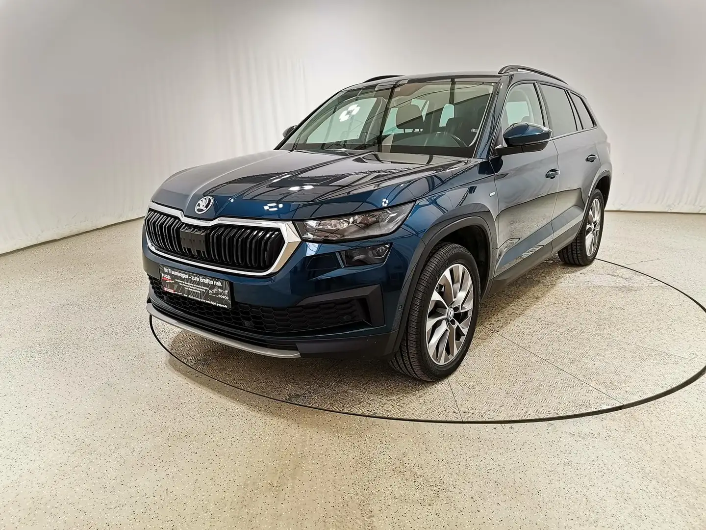 Skoda Kodiaq 2.0 TDI DSG Clever 4x4 Matrix|Navi|AHK|ACC|RFK Blau - 2