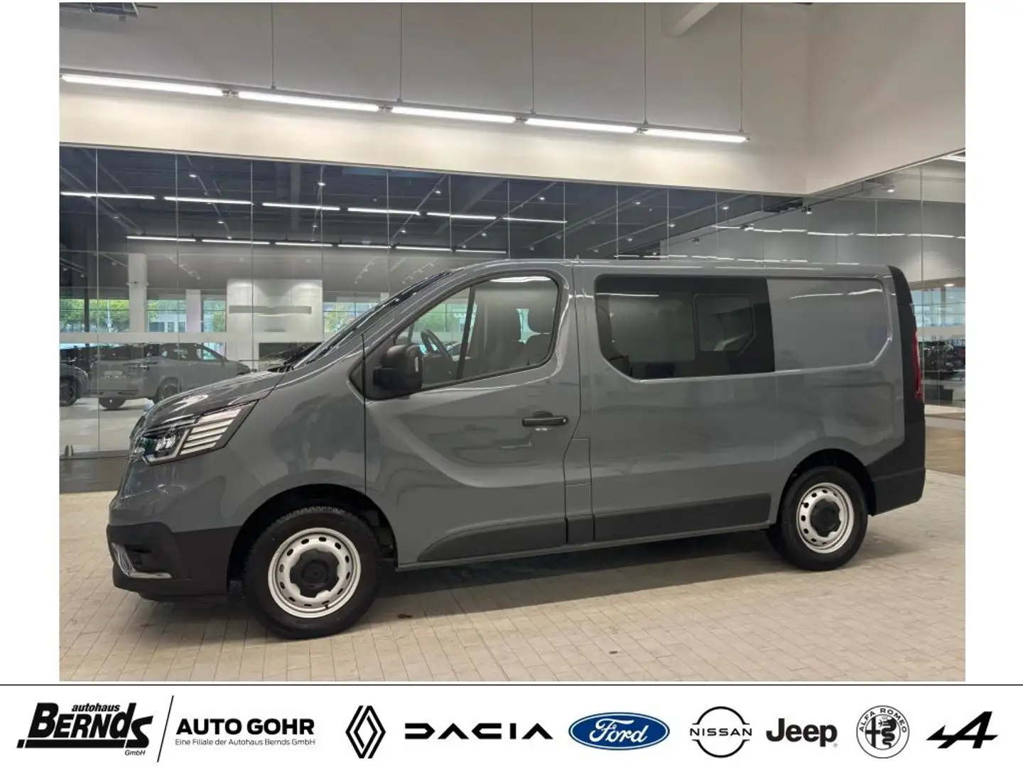 Renault Trafic DOPPELKABINE dCi150 EDC L1H1 AUTOMATIK Komfort AHK Gris - 1
