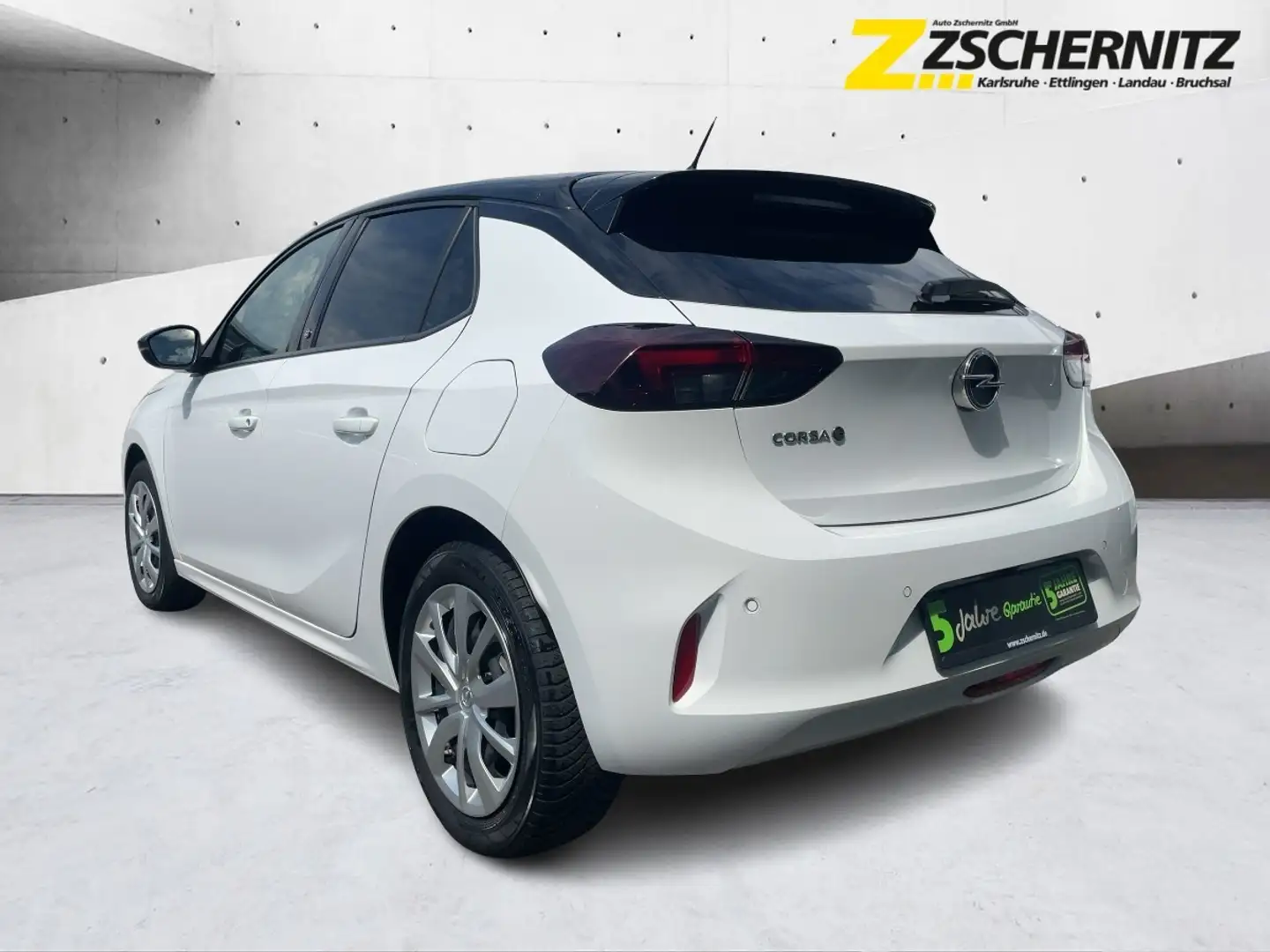 Opel Corsa F e Edition FLA KAM LED KlimaA PDC SpurH Blanc - 2