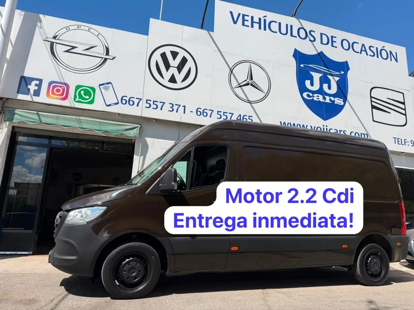 Mercedes-Benz Sprinter 311 CDI MEDIO 3.5T T. ALTO Marrón - 1