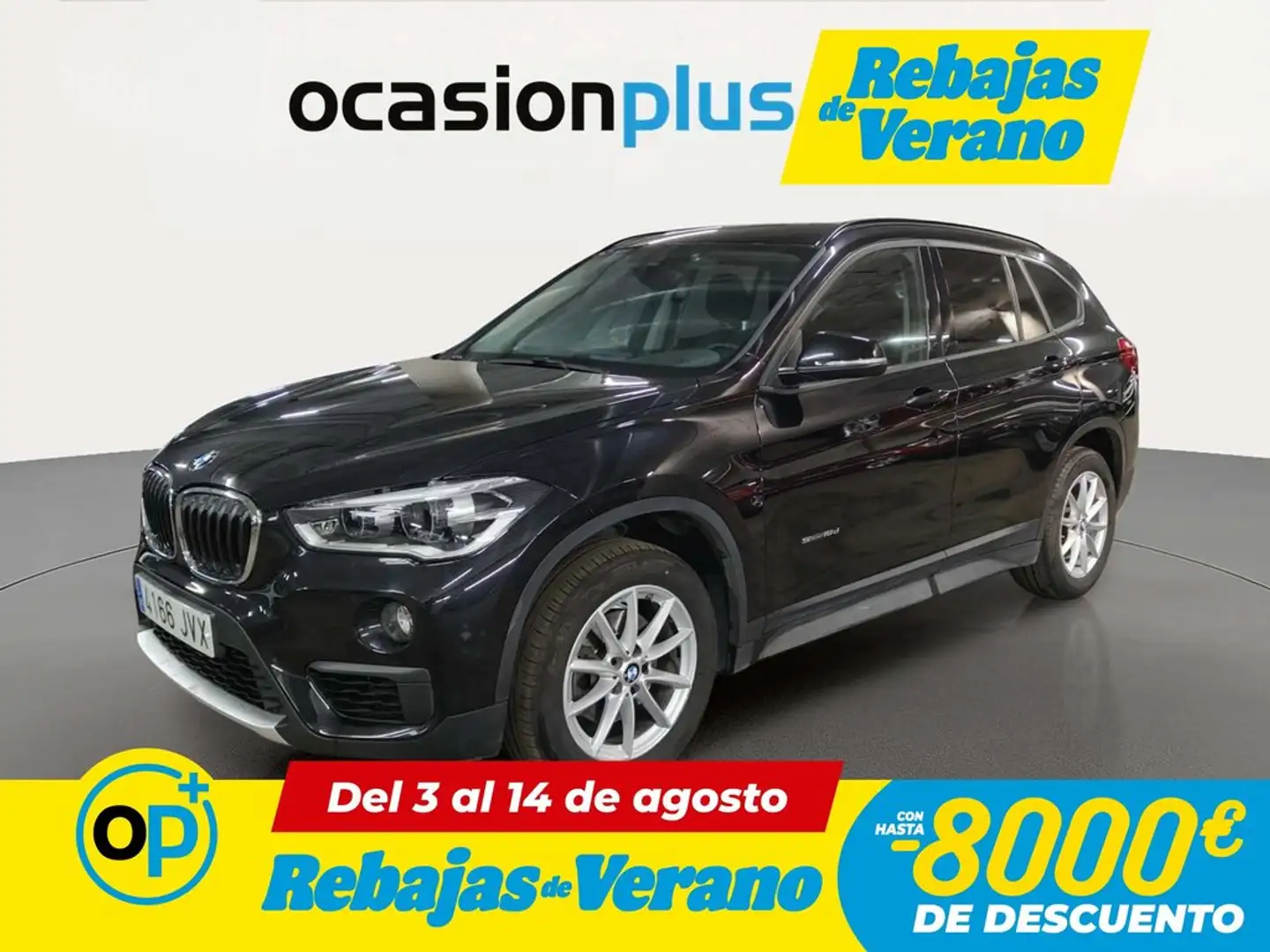 BMW X1 sDrive 18dA Negro - 1