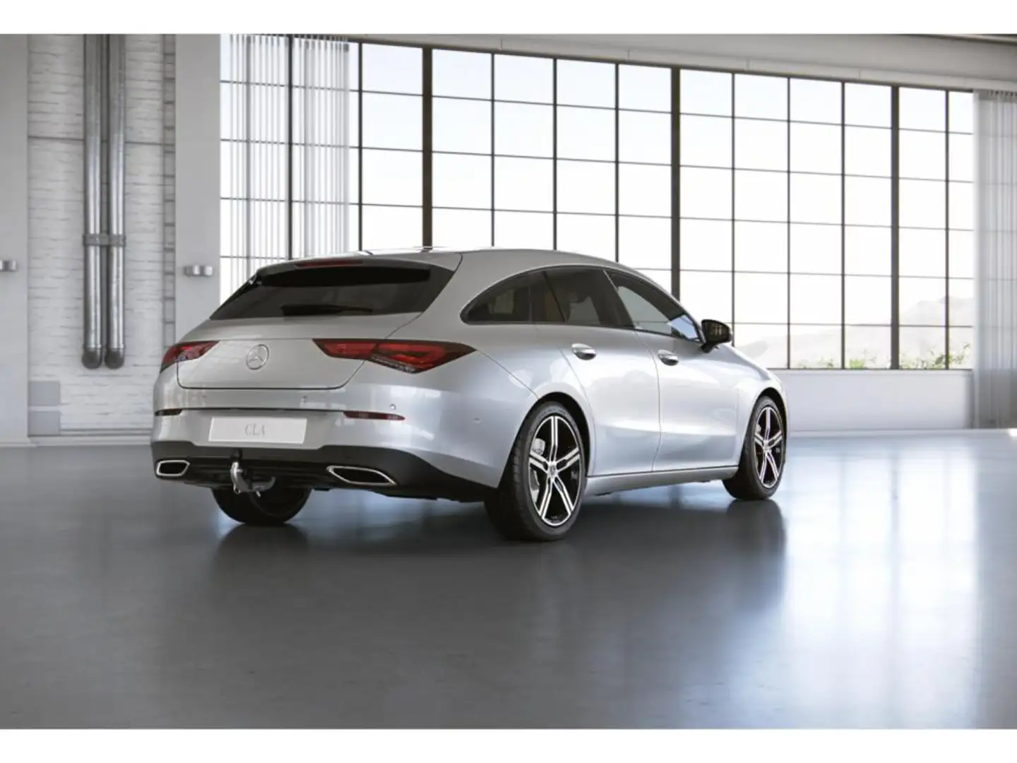 Mercedes-Benz CLA 200 d SB PROGRESSIVE MBUX PANO AHK NIGHT Silber - 2