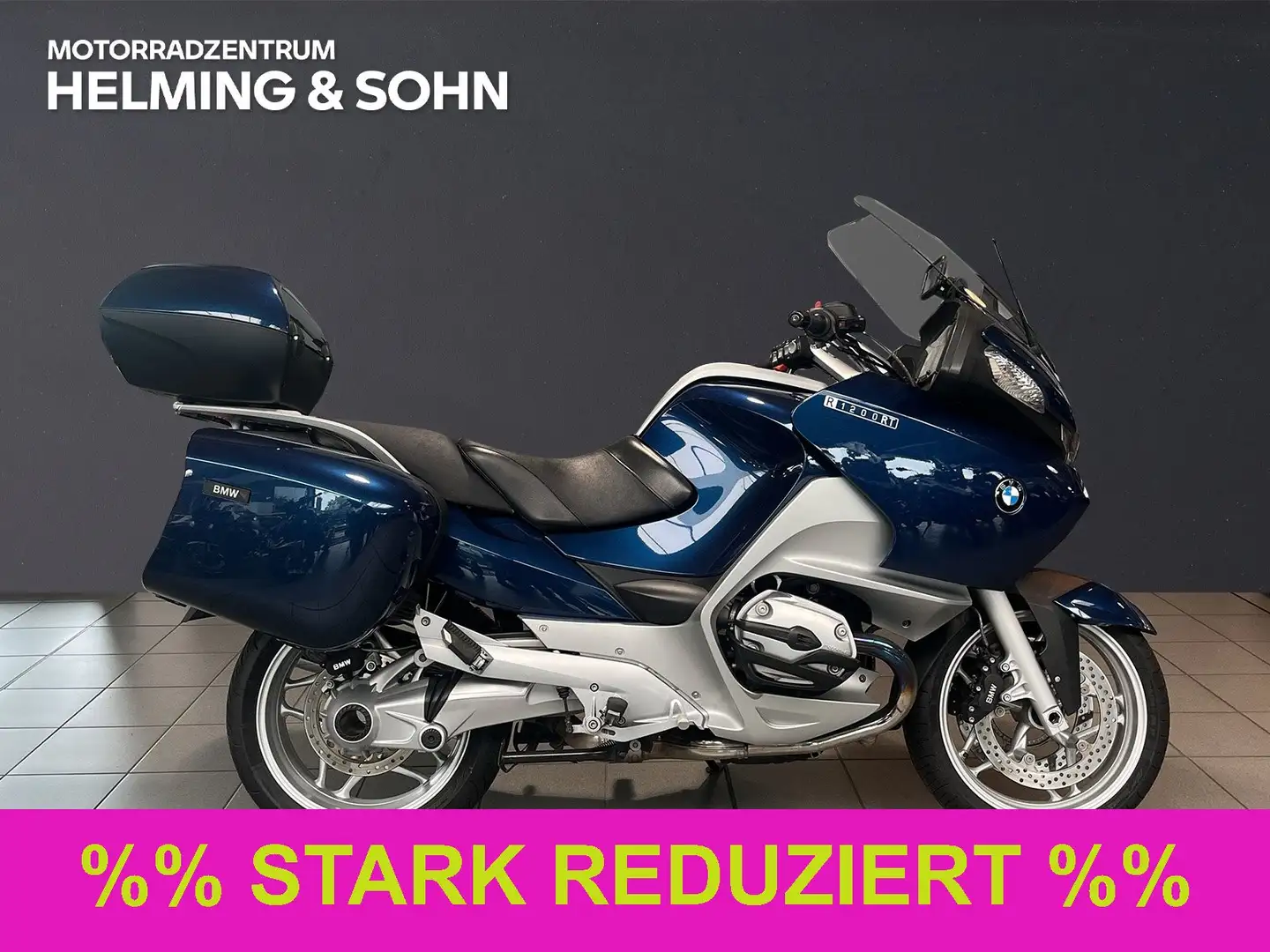 BMW R 1200 RT Bleu - 1
