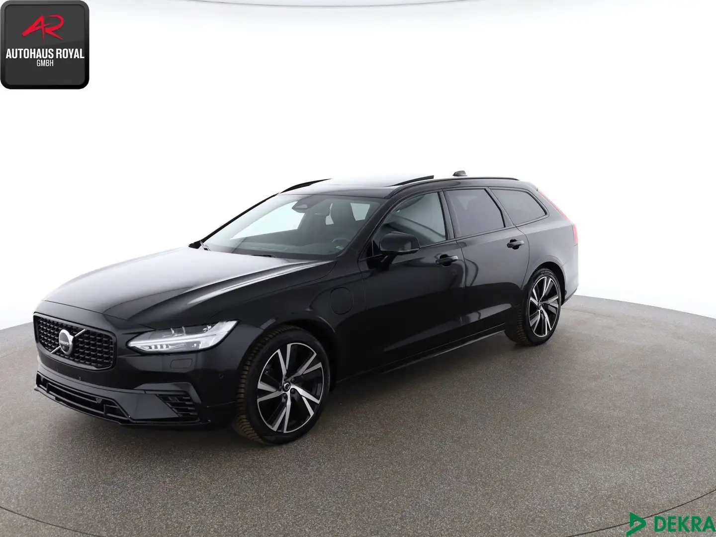 Volvo V90 V90 T6 PLUS DARK RECHARGE AWD KEYLESS,360GRAD,SH Чорний - 1