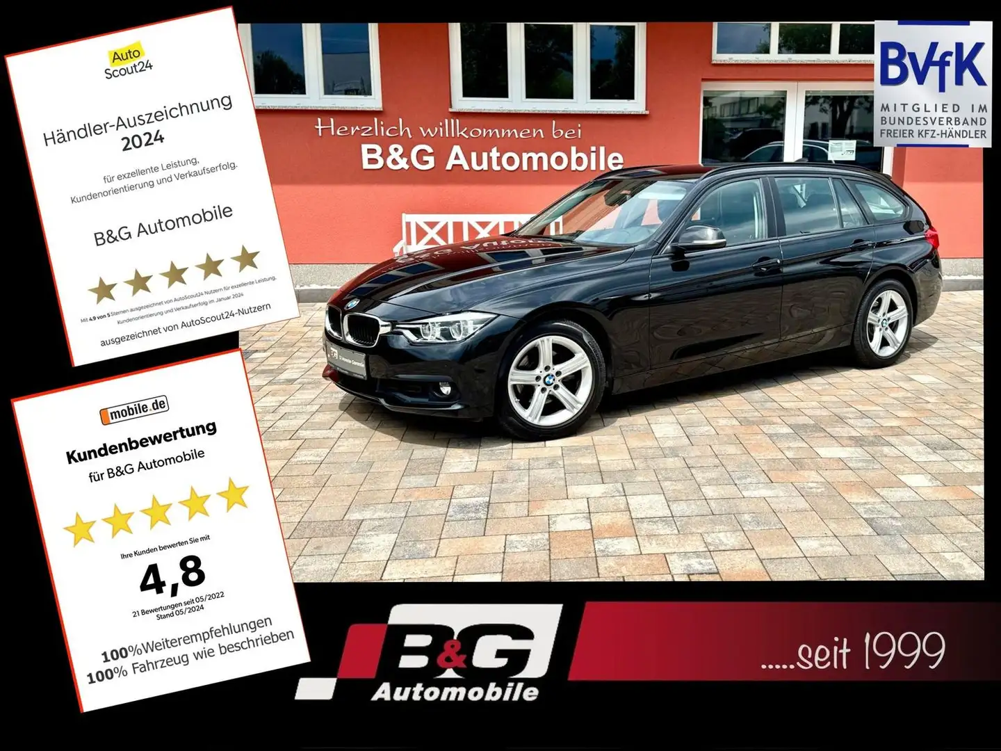 BMW 318 i Advantage*Garantie*LED*Automatik* Schwarz - 1