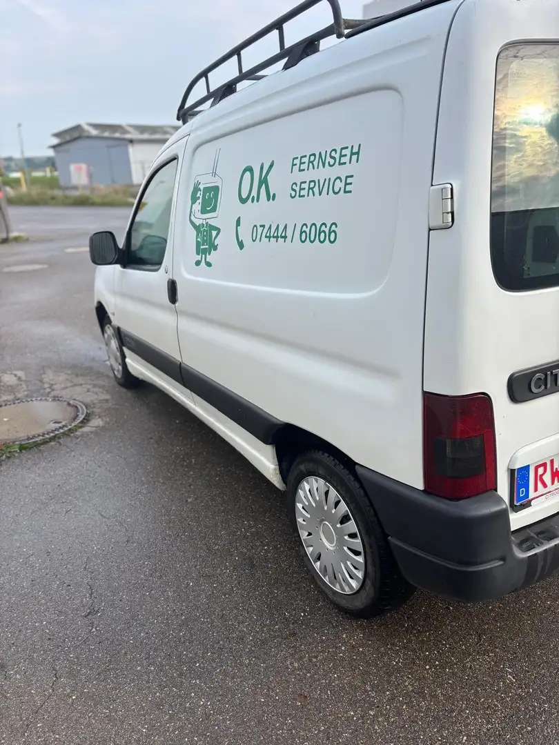 Citroen Berlingo 1.9 D 800 Kasten Weiß - 2