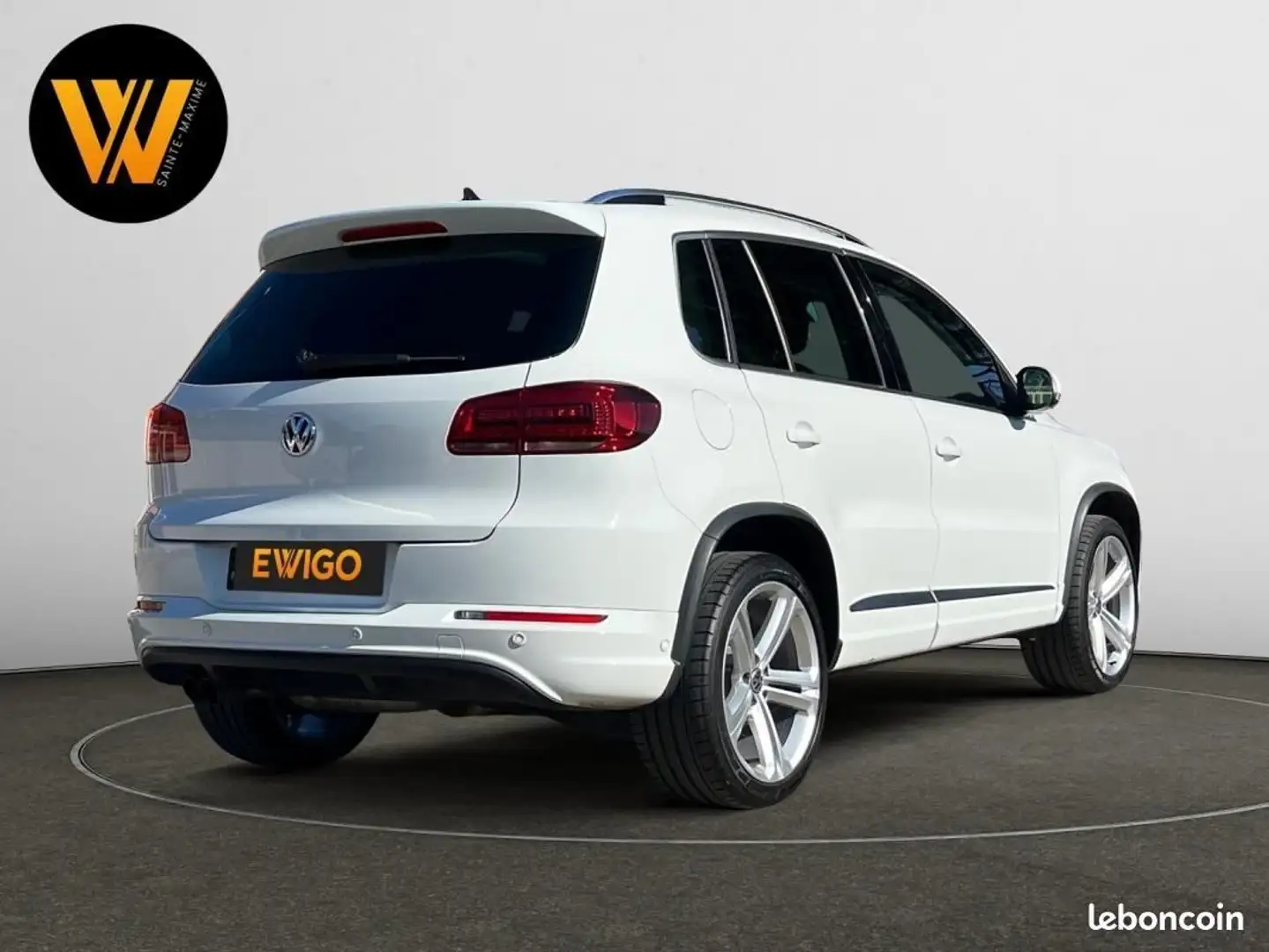 Volkswagen Tiguan 2.0 TSI 180CH DSG 4MOTION R-LINE CAMERA NAV ATTELA Blanc - 2