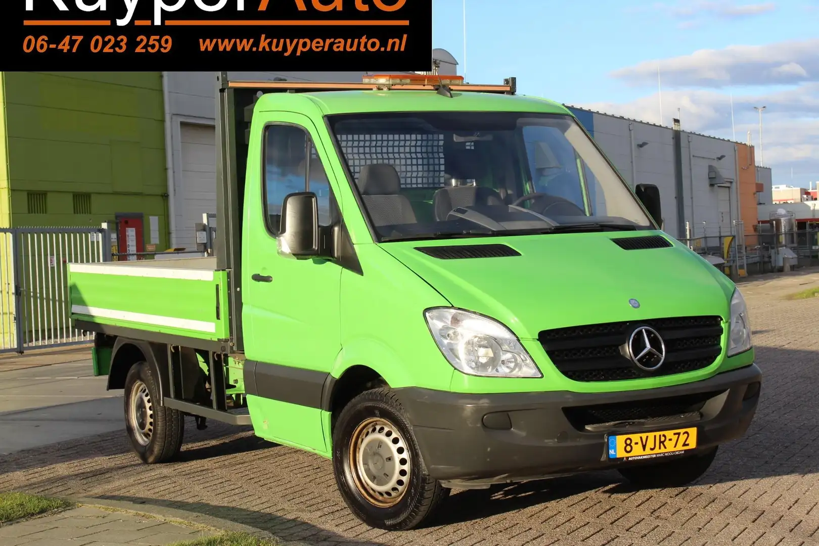 Mercedes-Benz Sprinter 210 2.2 CDI 366 DC 1E EIG, NETTE AUTOMAAT 3 ZITS T Groen - 2