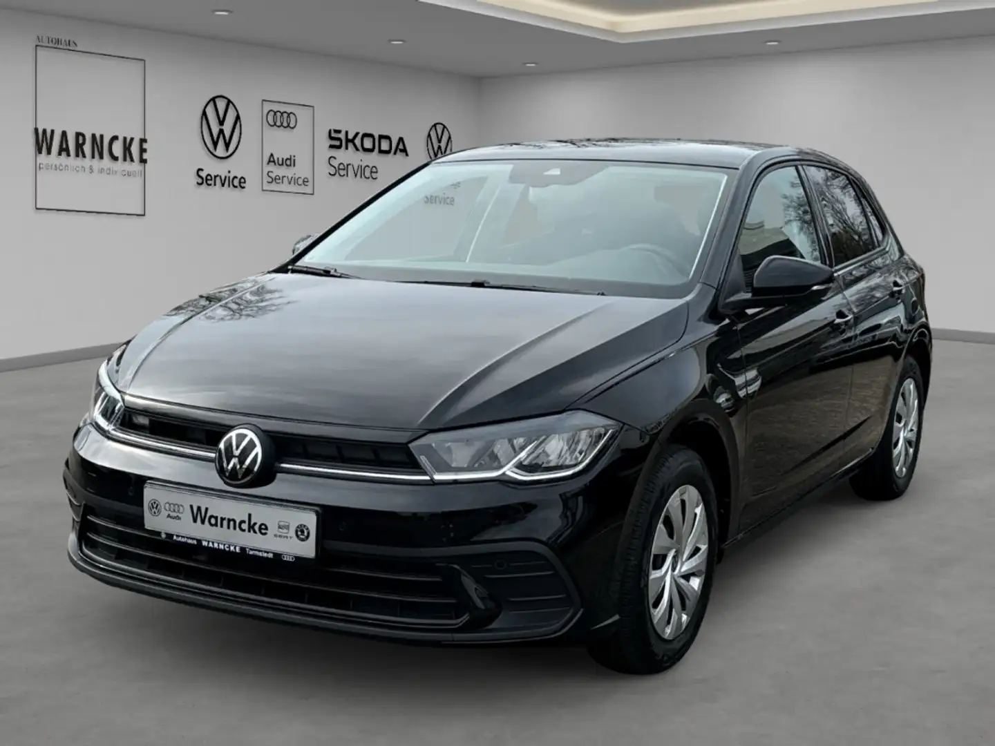 Volkswagen Polo 1.0 TSI Life LED ACC SHZ PDC Negro - 1