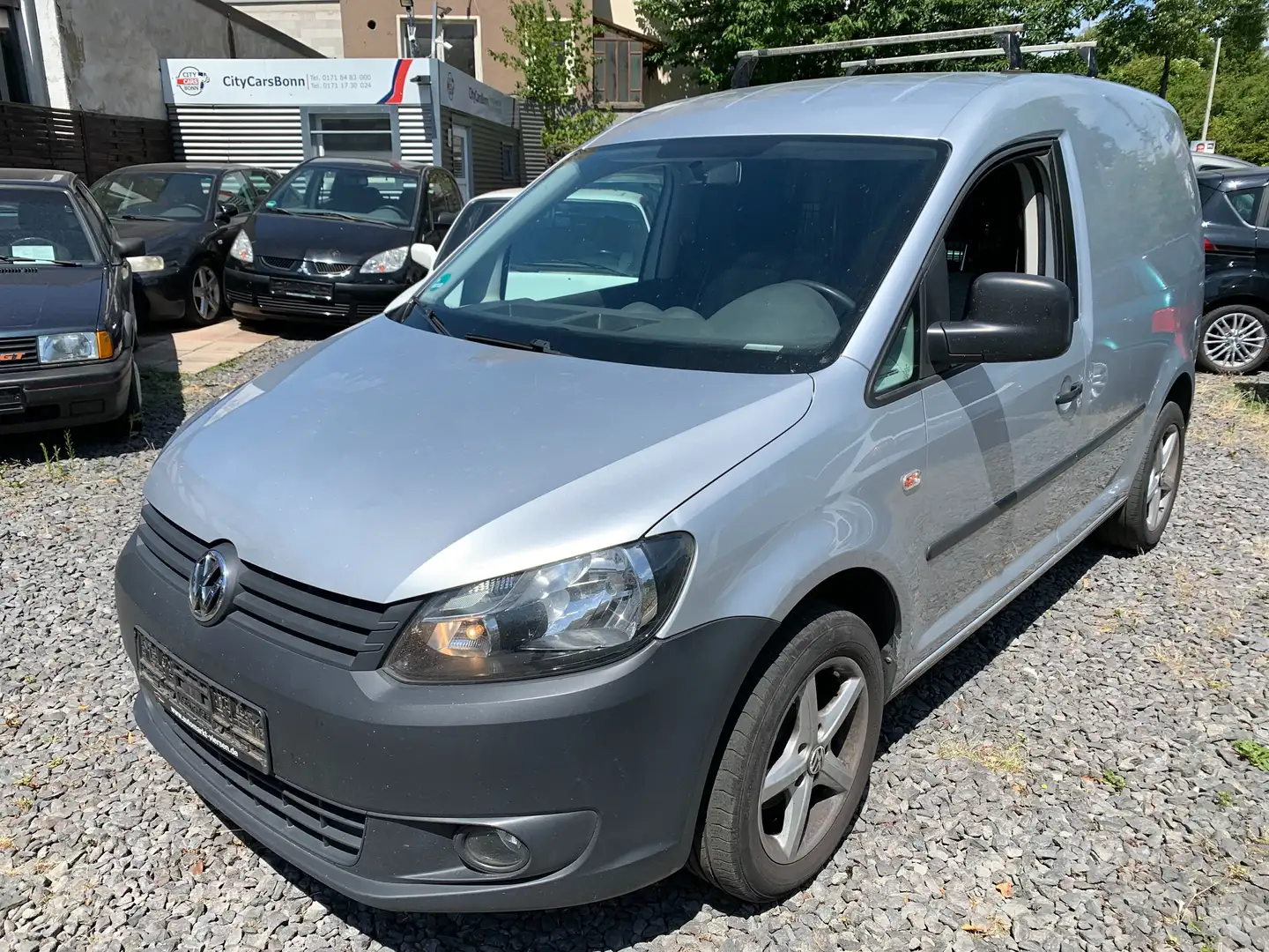 Volkswagen Caddy Kasten 1.6 /AHK/NSW/Dachklappe/ALU/2.Hd Grau - 1