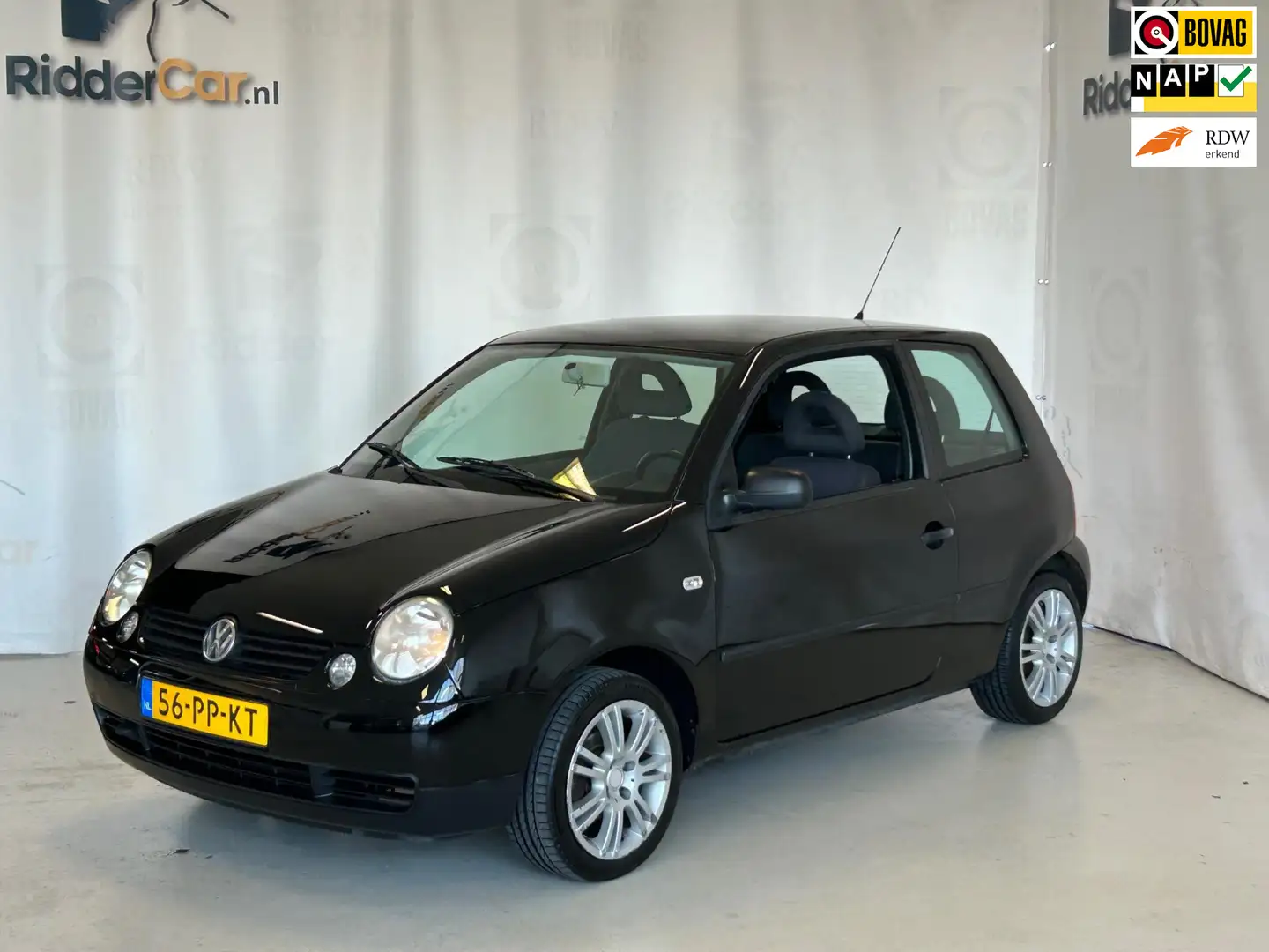 Volkswagen Lupo 1.4 Comfortline|1E EIG|NAP|ELEK RAMEN VOOR|RADIO|A Negro - 1