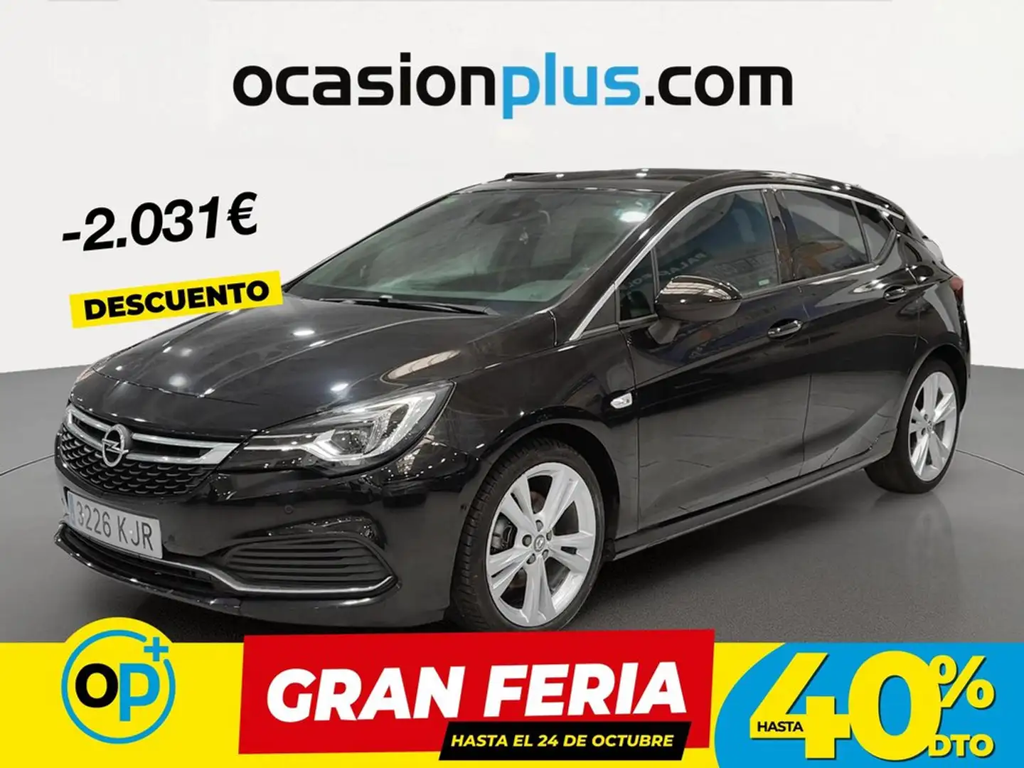 Opel Astra 1.6T S/S GSi Line 200 Negro - 1