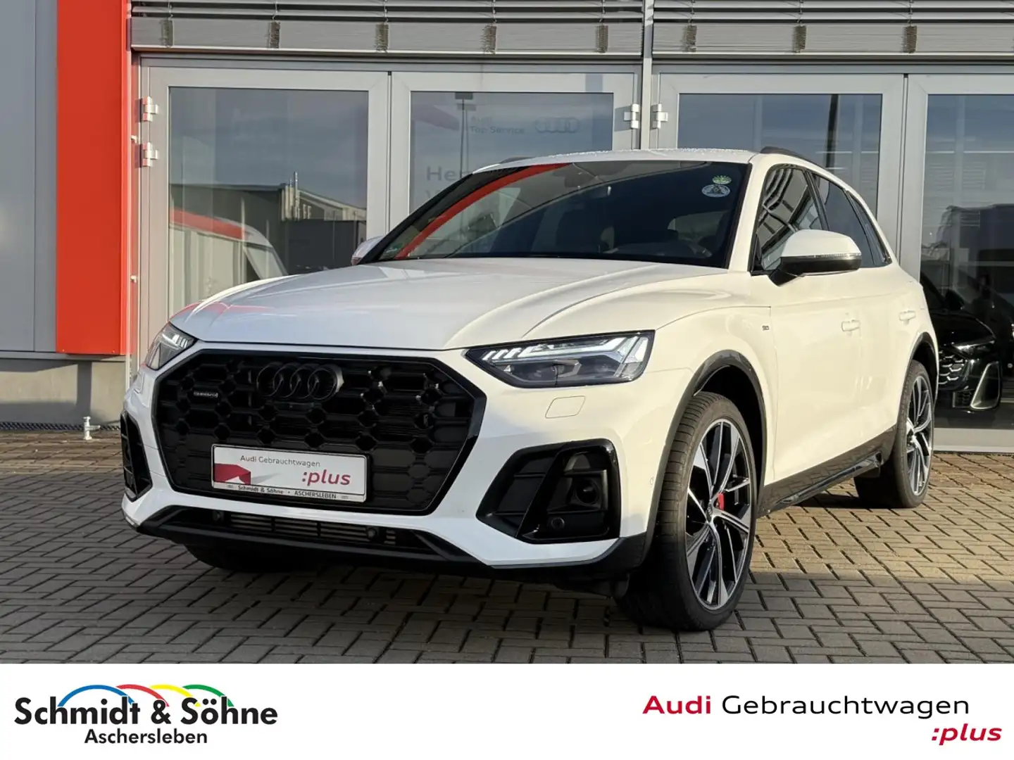Audi Q5 55 TFSIe quattro S line tiptronic Klima Navi Weiß - 1
