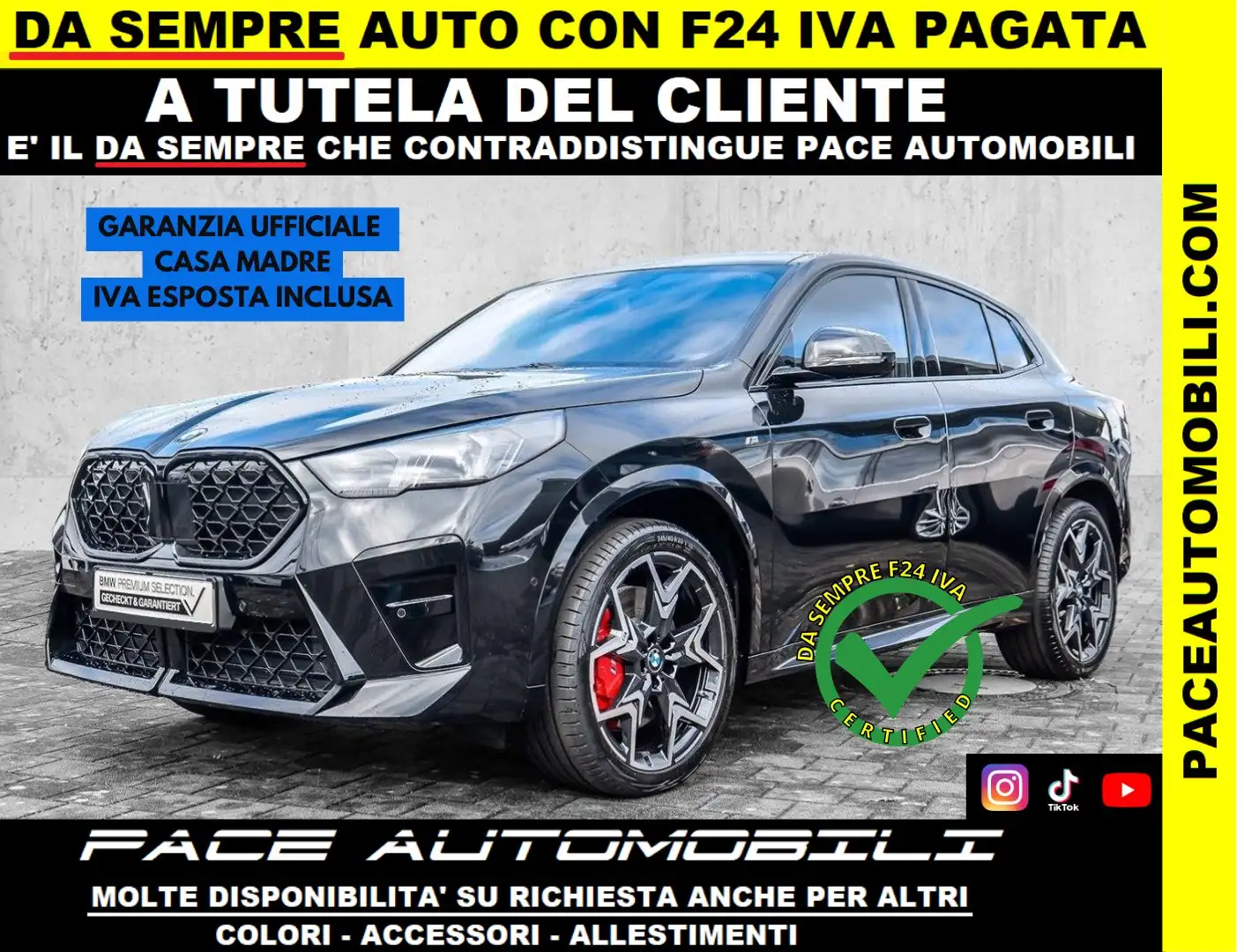 BMW X2 20i SDRIVE M SPORT M-SPORT MSPORT PDC ACC F1 20" Noir - 1