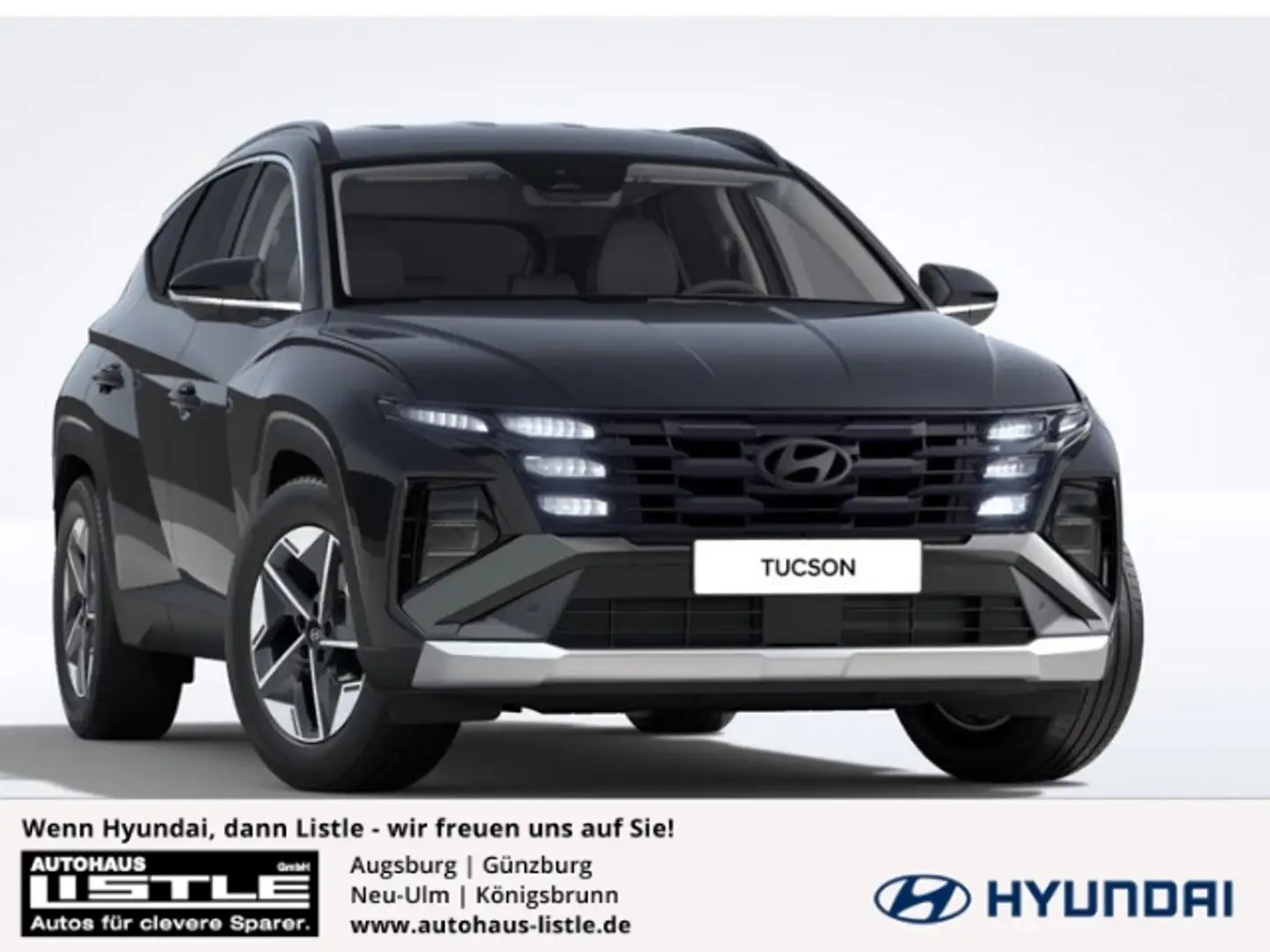 Hyundai TUCSON Select Hybrid 2WD 1.6 T-GDI EU6e Navi Digitales Co Zwart - 1