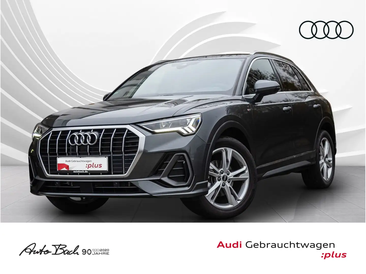 Audi Q3 S line 35TFSI Stronic Navi LED virtual ACC EP Grau - 1