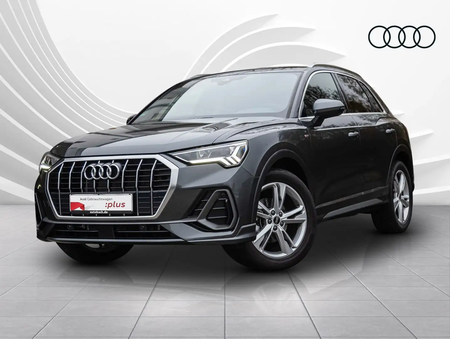 Audi Q3 S line 35TFSI Stronic Navi LED virtual ACC EP Grau - 2