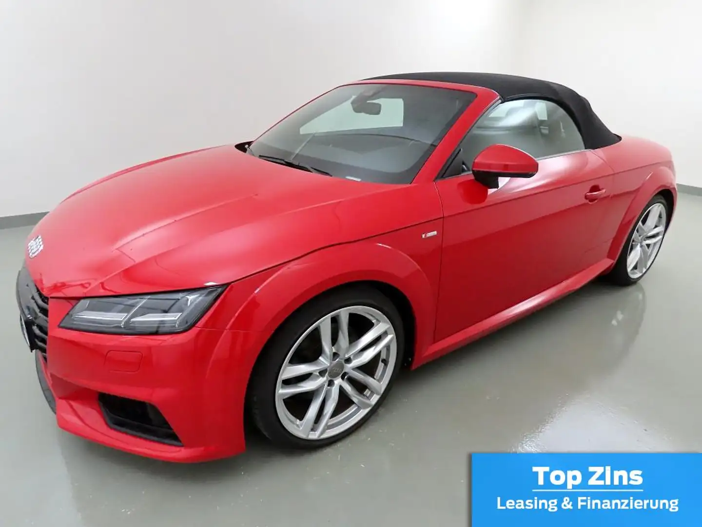 Audi TT Roadster 2.0 TFSI quattro S-line-Pakete+B&O Rot - 2