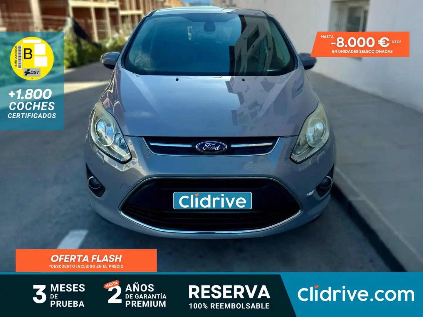 Ford C-Max 1.6TDCi Titanium 115 Šedá - 1
