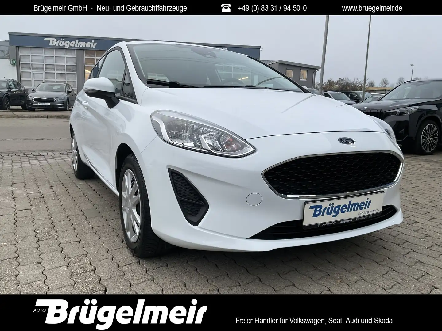 Ford Fiesta Fiesta 1.1 Trend+FORD-SYNC+APP-LINK+DAB+PDC+1.HD Weiß - 1
