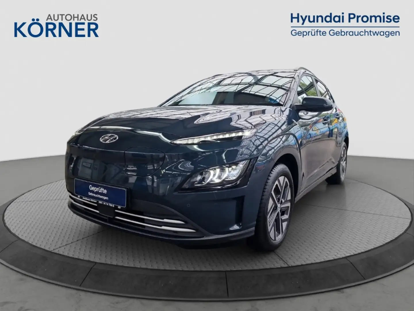 Hyundai KONA TREND (100kW) *KRELL*LED*NAVI*CARPLAY*CAM* Gris - 2