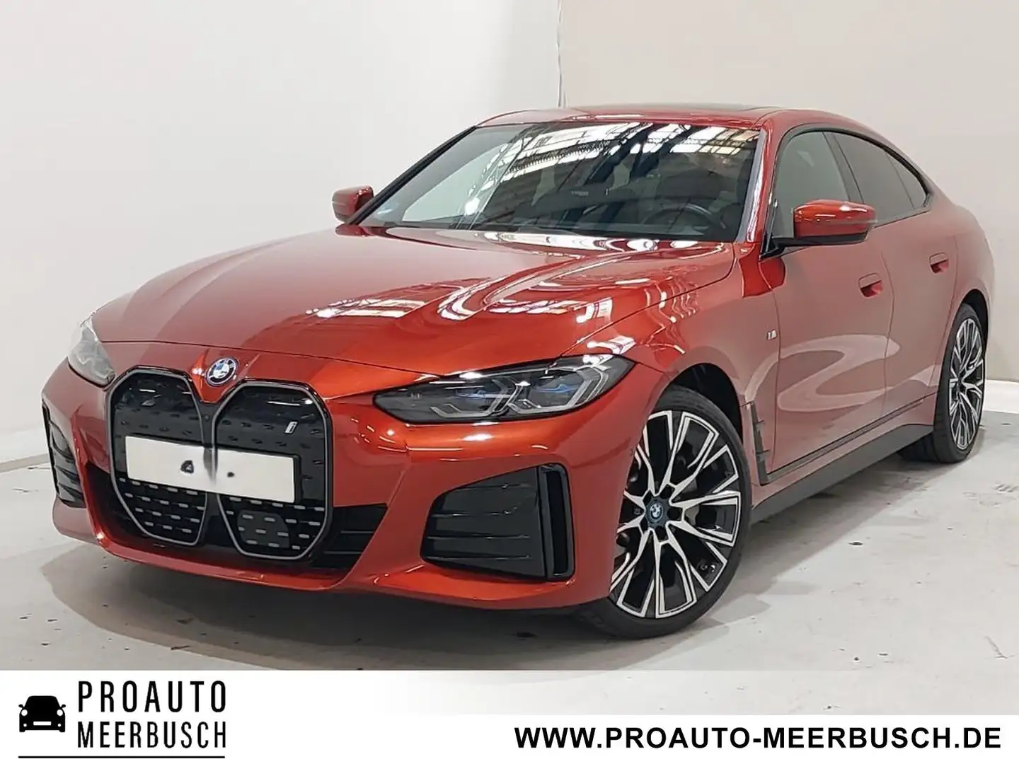BMW i4 35 eDrive M Sport AHK/LASER/MMRY/GLASDACH/360° Orange - 1