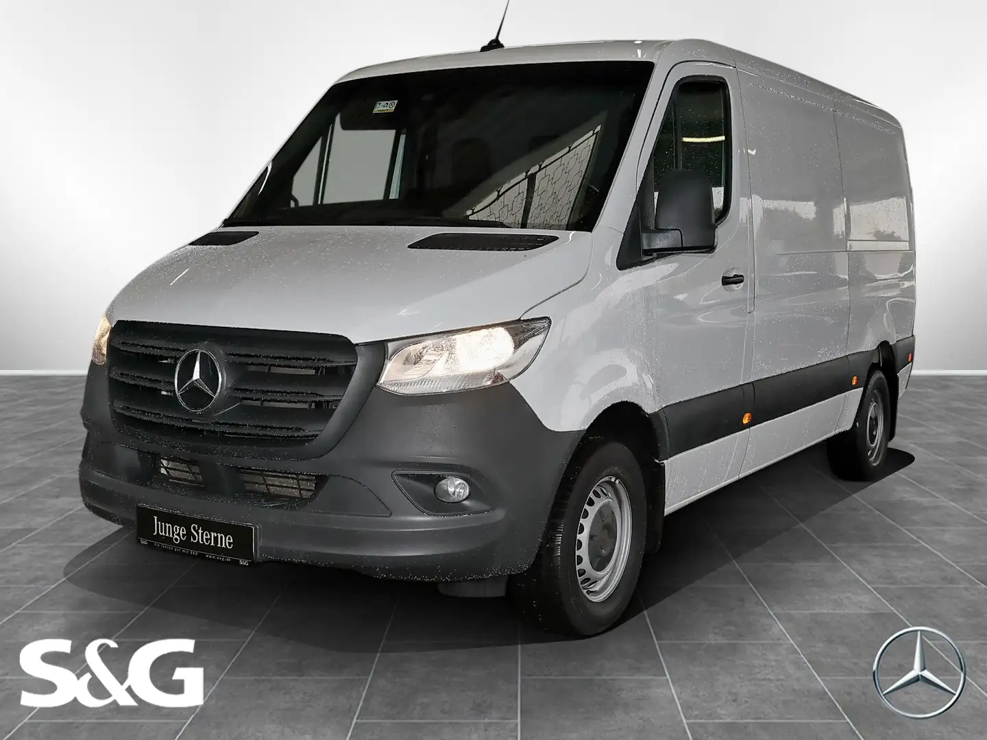 Mercedes-Benz Sprinter 317 CDI Kasten Standard Klima Navi AHK Bianco - 1