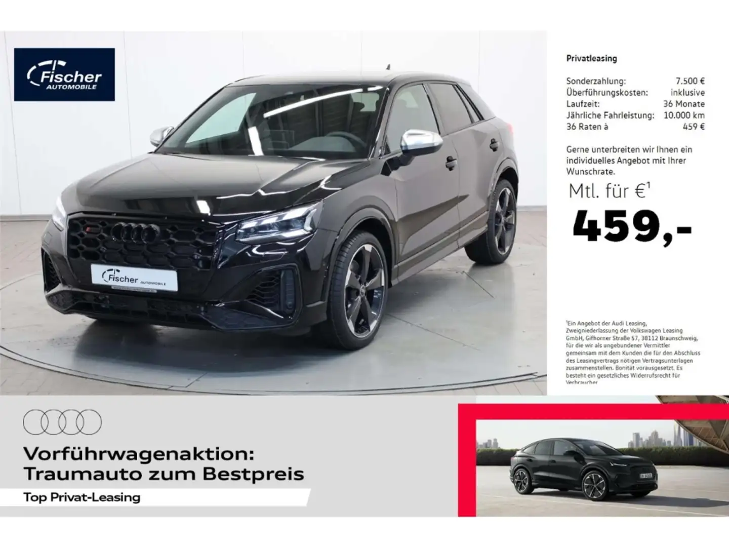 Audi SQ2 TFSI quattro Czarny - 1