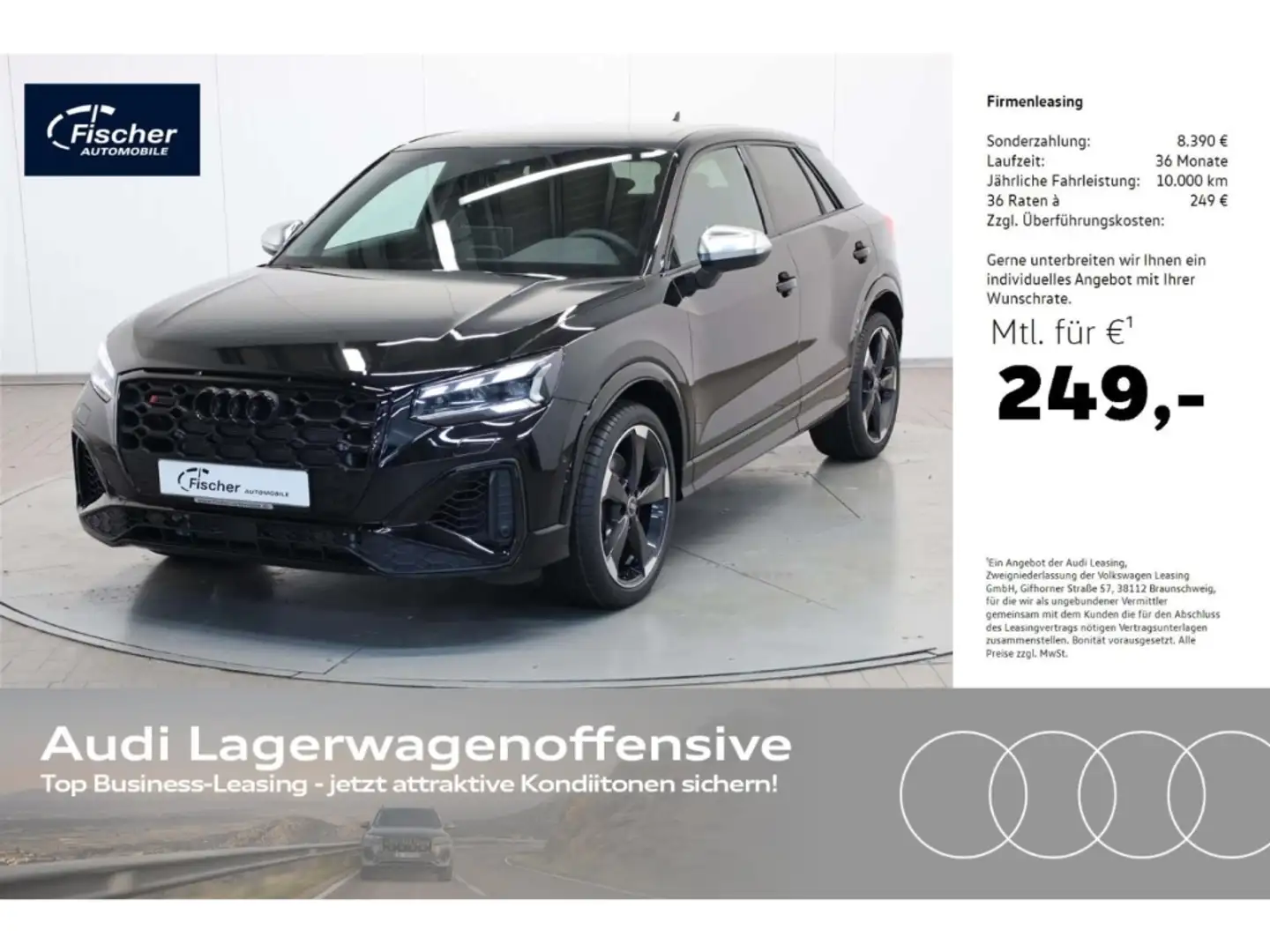 Audi SQ2 TFSI quattro Fekete - 1