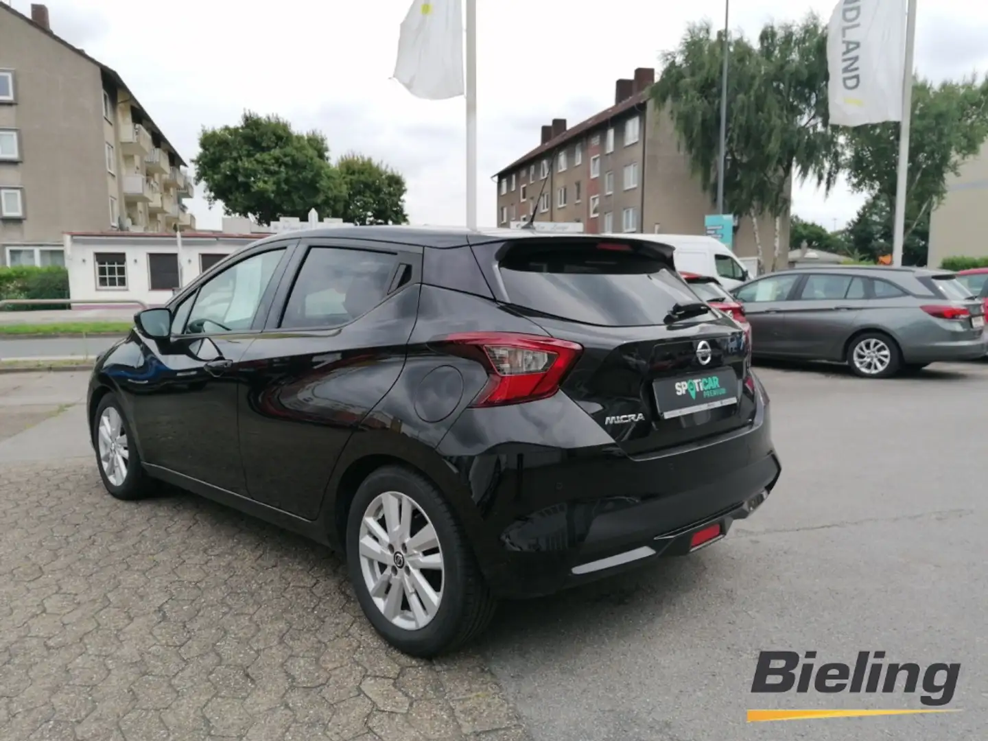 Nissan Micra 1.0 , N-Connecta,Sitzheizung, Klimaautomatik, Park Schwarz - 2