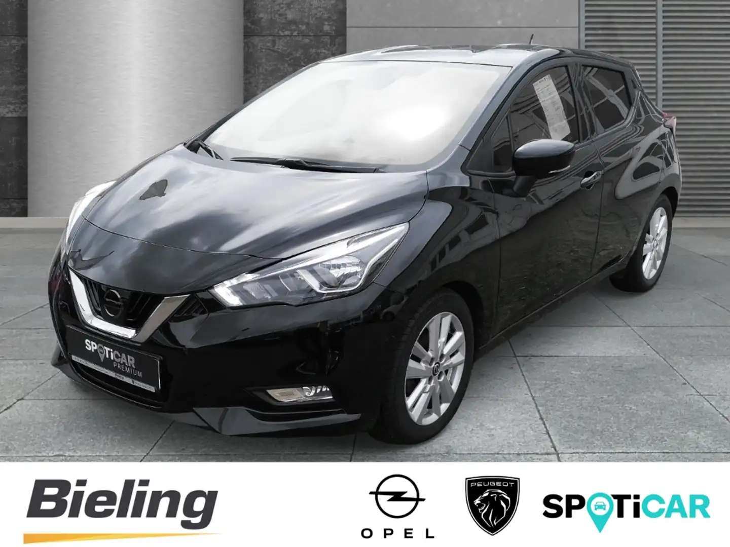 Nissan Micra 1.0 , N-Connecta,Sitzheizung, Klimaautomatik, Park Schwarz - 1